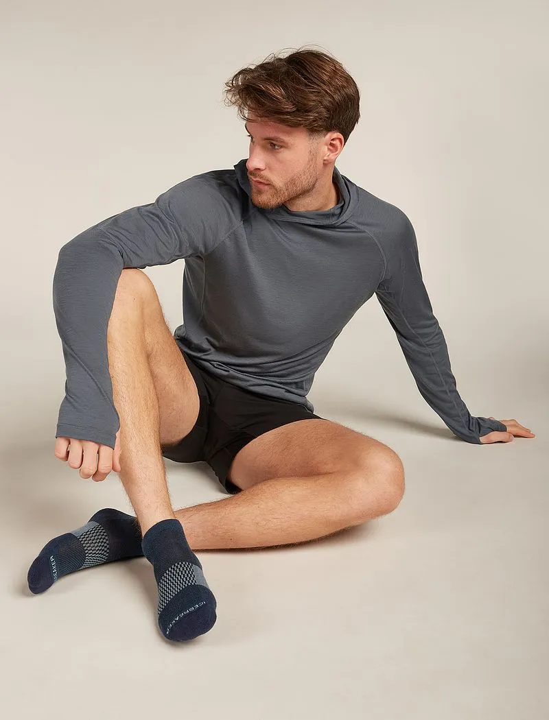 Icebreaker Merino Multisport Light Micro Socks - Man - Abyss/mint - Size XL sold by Icebreaker product image thumbnail 3