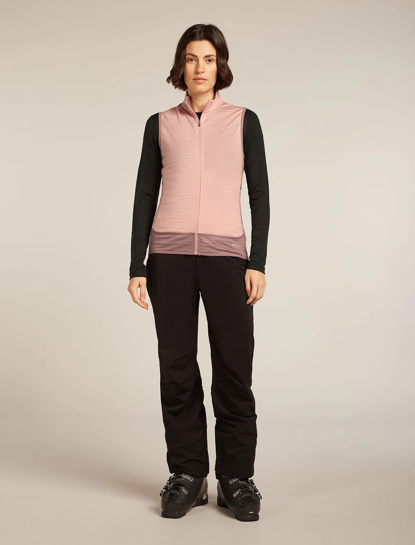 Women's Merino Blend 300 RealFleece™ Descender Vest sold by Icebreaker product image thumbnail 3