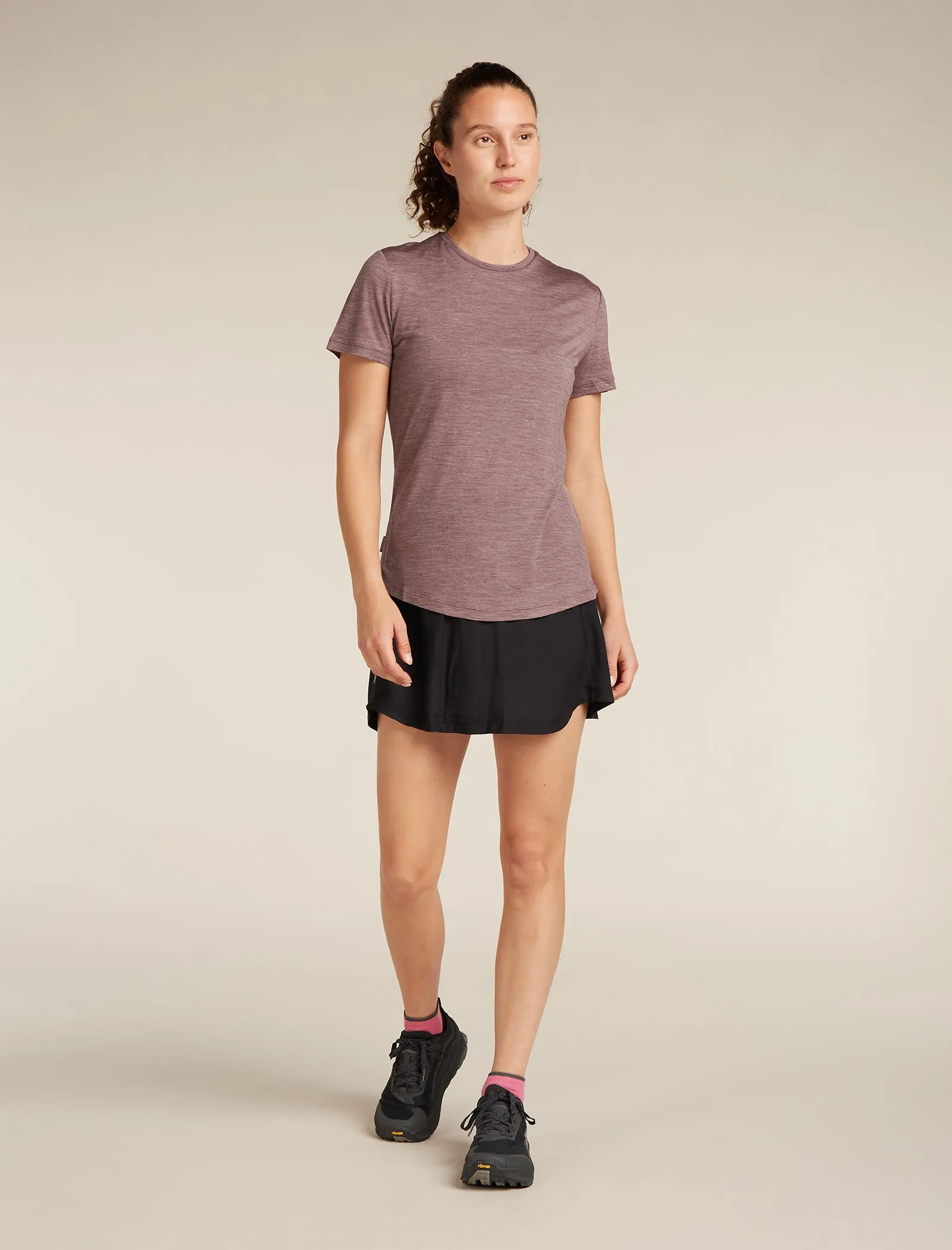 Women's Merino Blend 125 Cool-Lite™ Sphere Short Sleeve T-Shirt sold by Icebreaker product image thumbnail 3