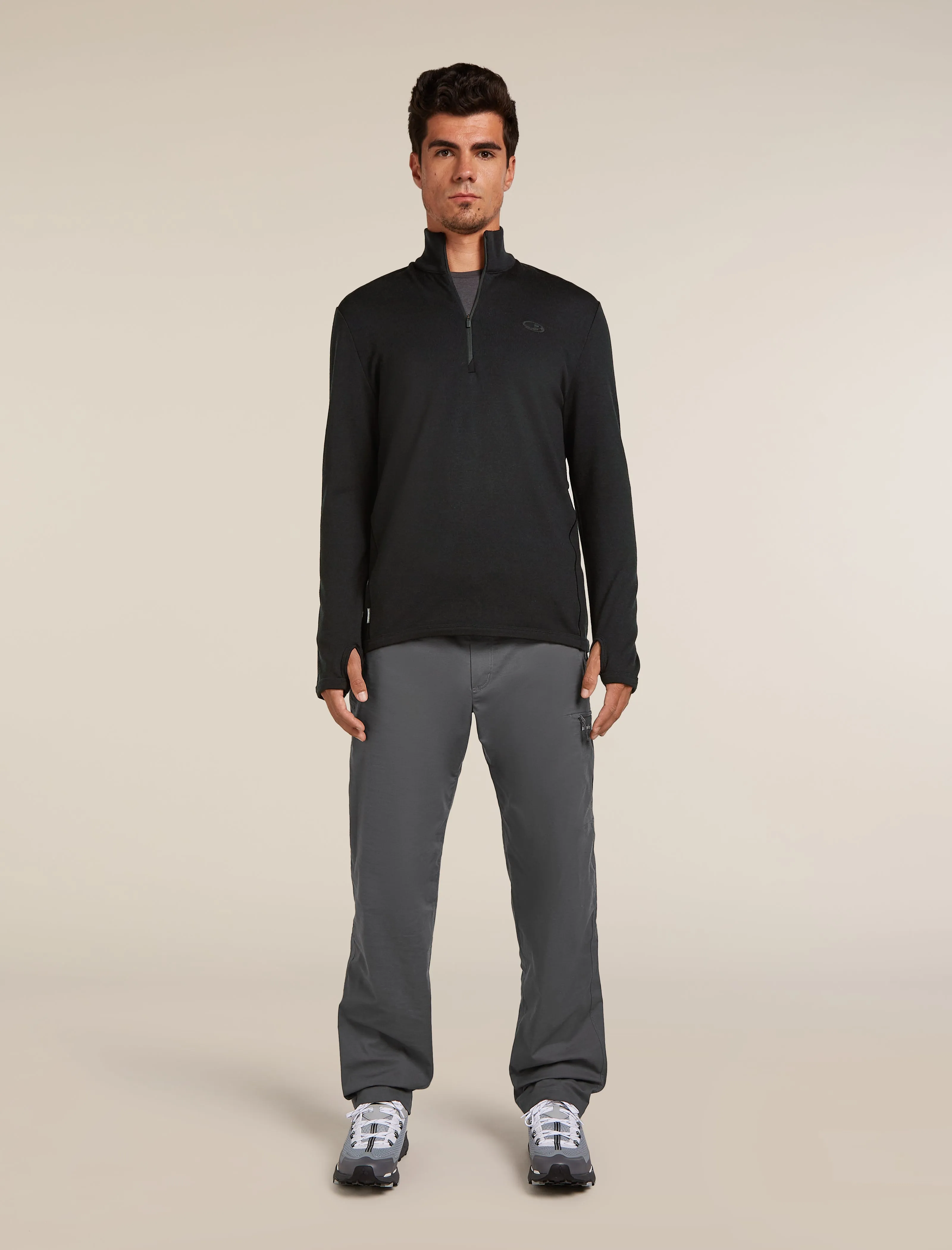 Men's Merino 300 Original Long Sleeve Half Zip Top sold by Icebreaker product image thumbnail 3