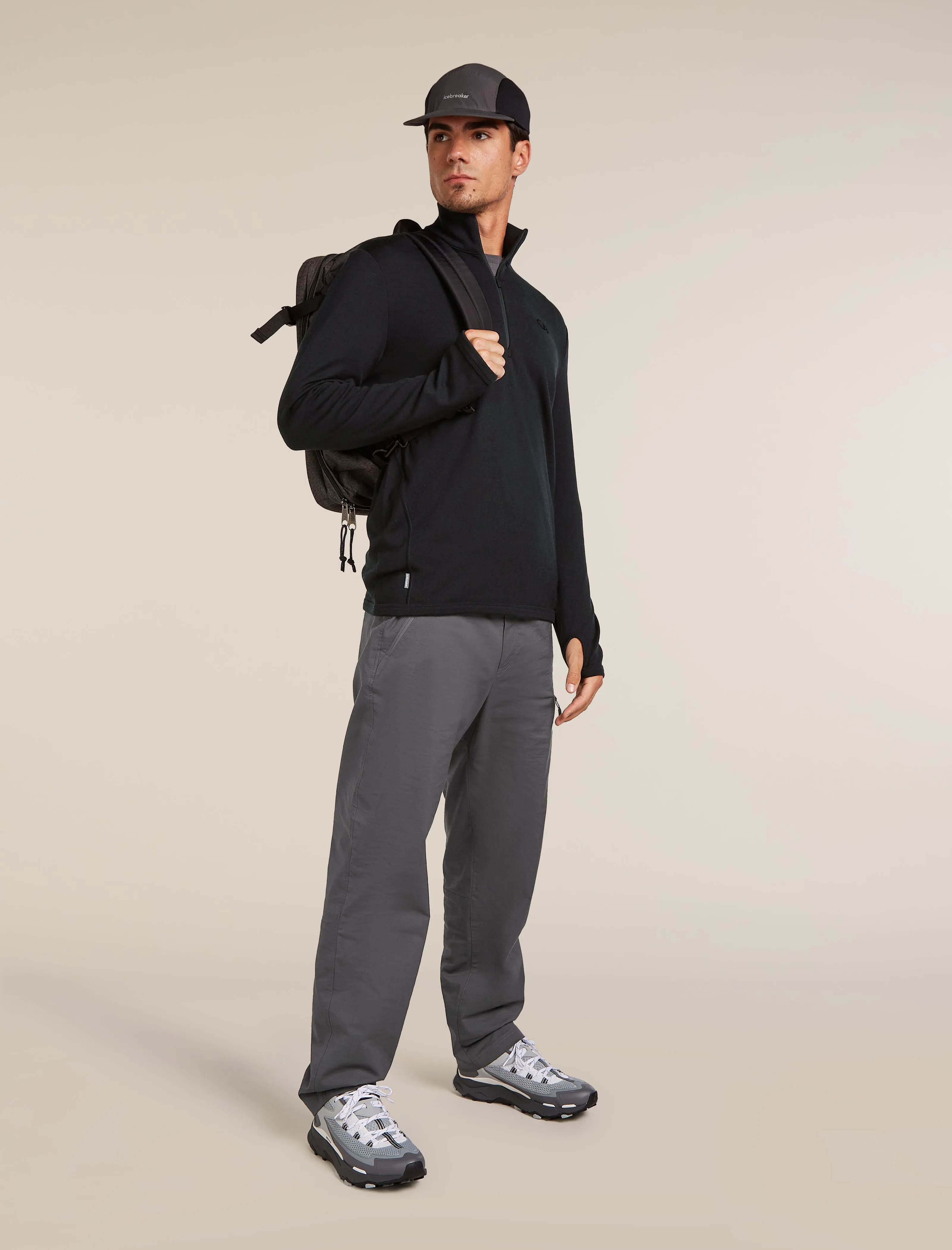 Men's Merino 300 Original Long Sleeve Half Zip Top sold by Icebreaker product image thumbnail 4