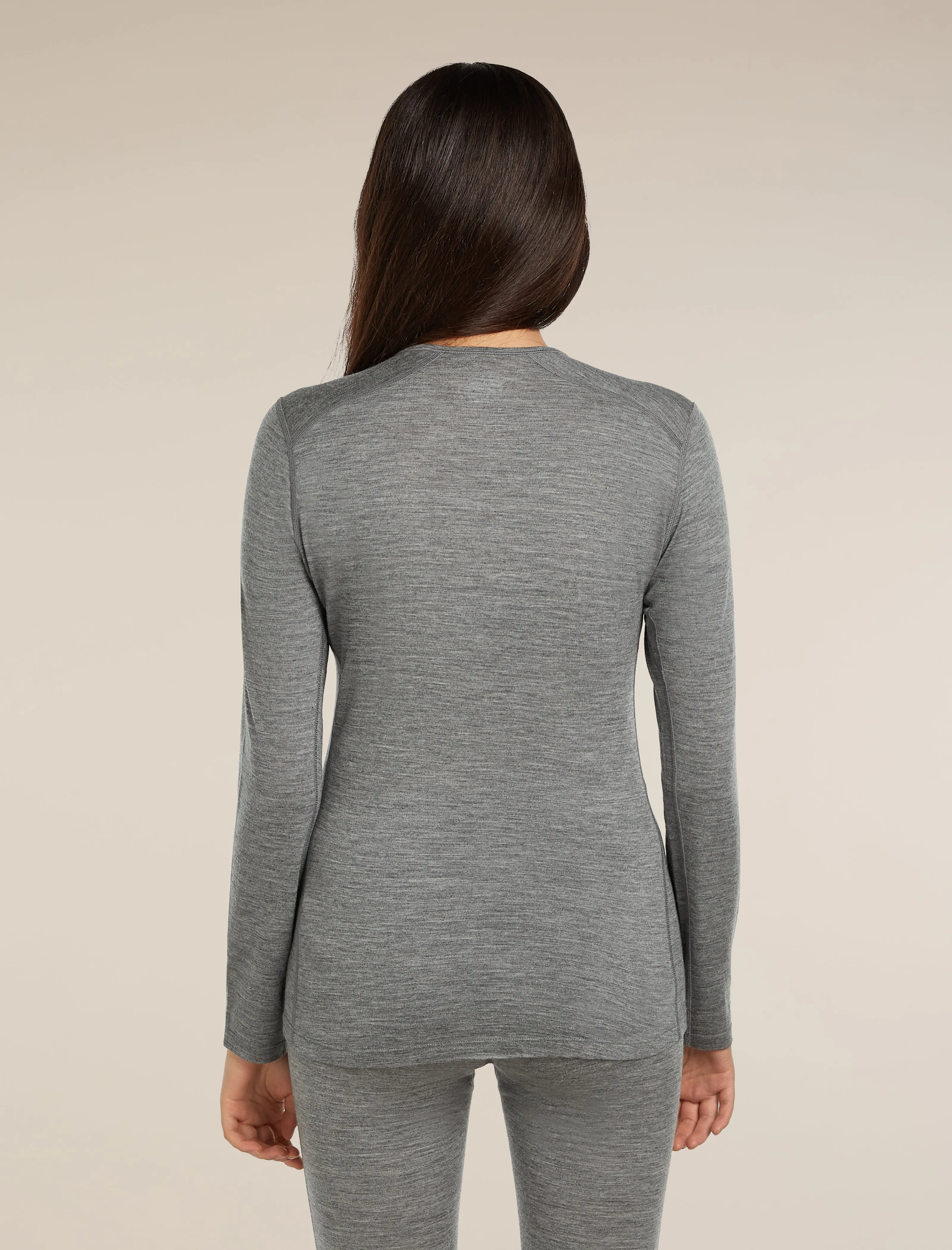 Women's Merino 200 Oasis Long Sleeve Crewe Thermal Top sold by Icebreaker product image thumbnail 2
