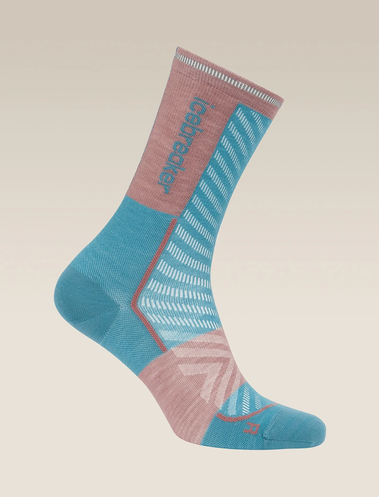 Women's Merino Blend Run+ Ultralight Crew Socks sold by Icebreaker product image thumbnail 4