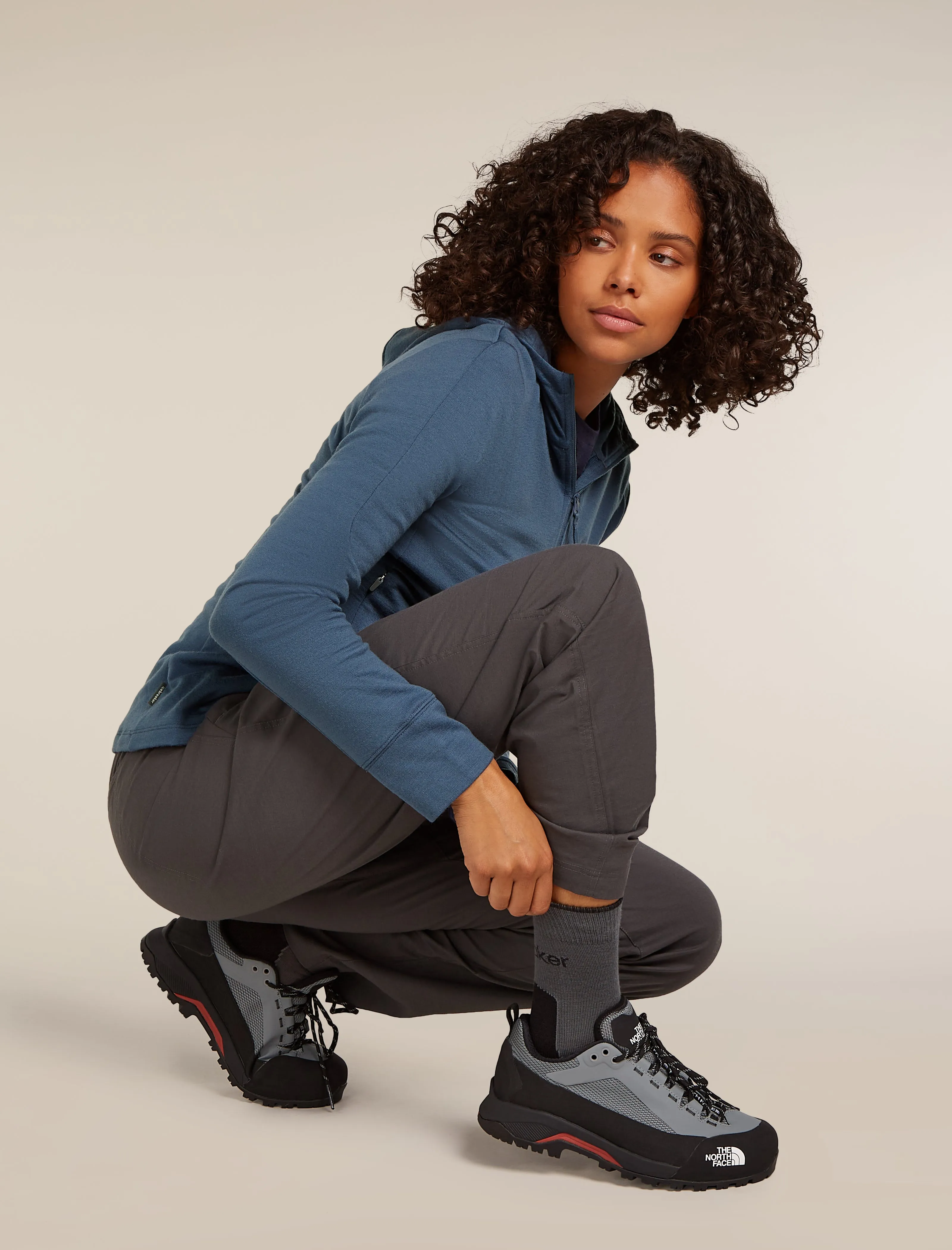 Women's Merino Hike+ Light Crew Socks sold by Icebreaker product image thumbnail 3