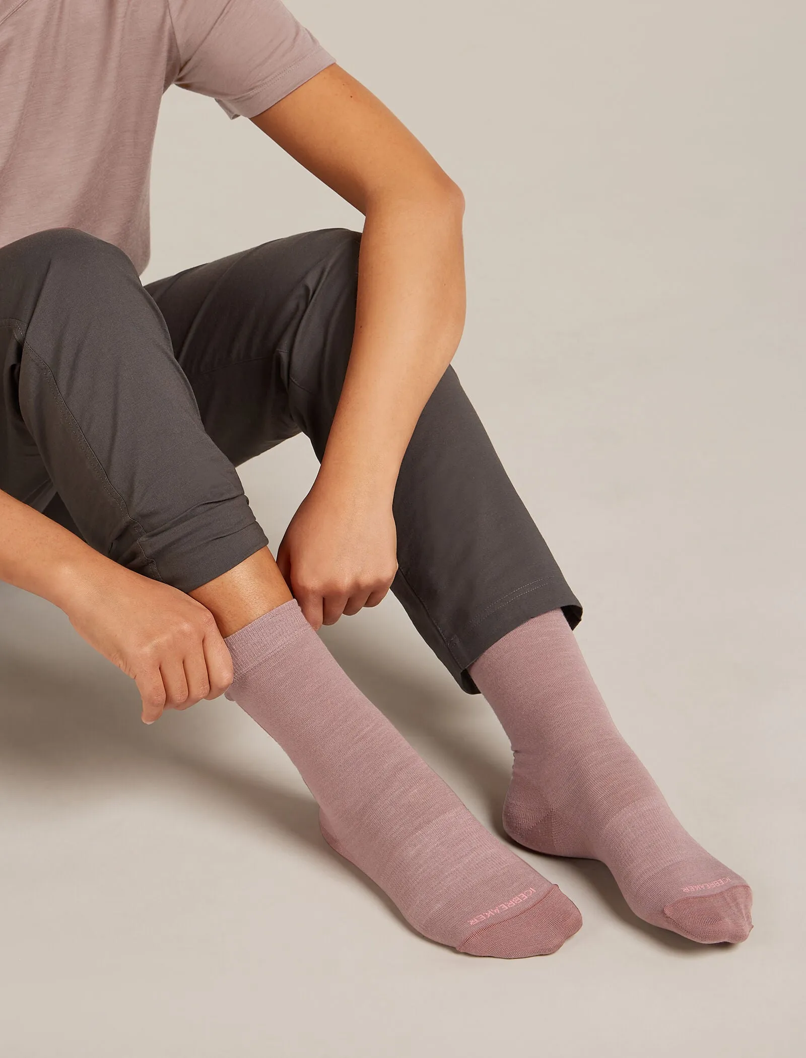 Women's Merino Lifestyle Fine Gauge Crew Socks sold by Icebreaker product image thumbnail 2