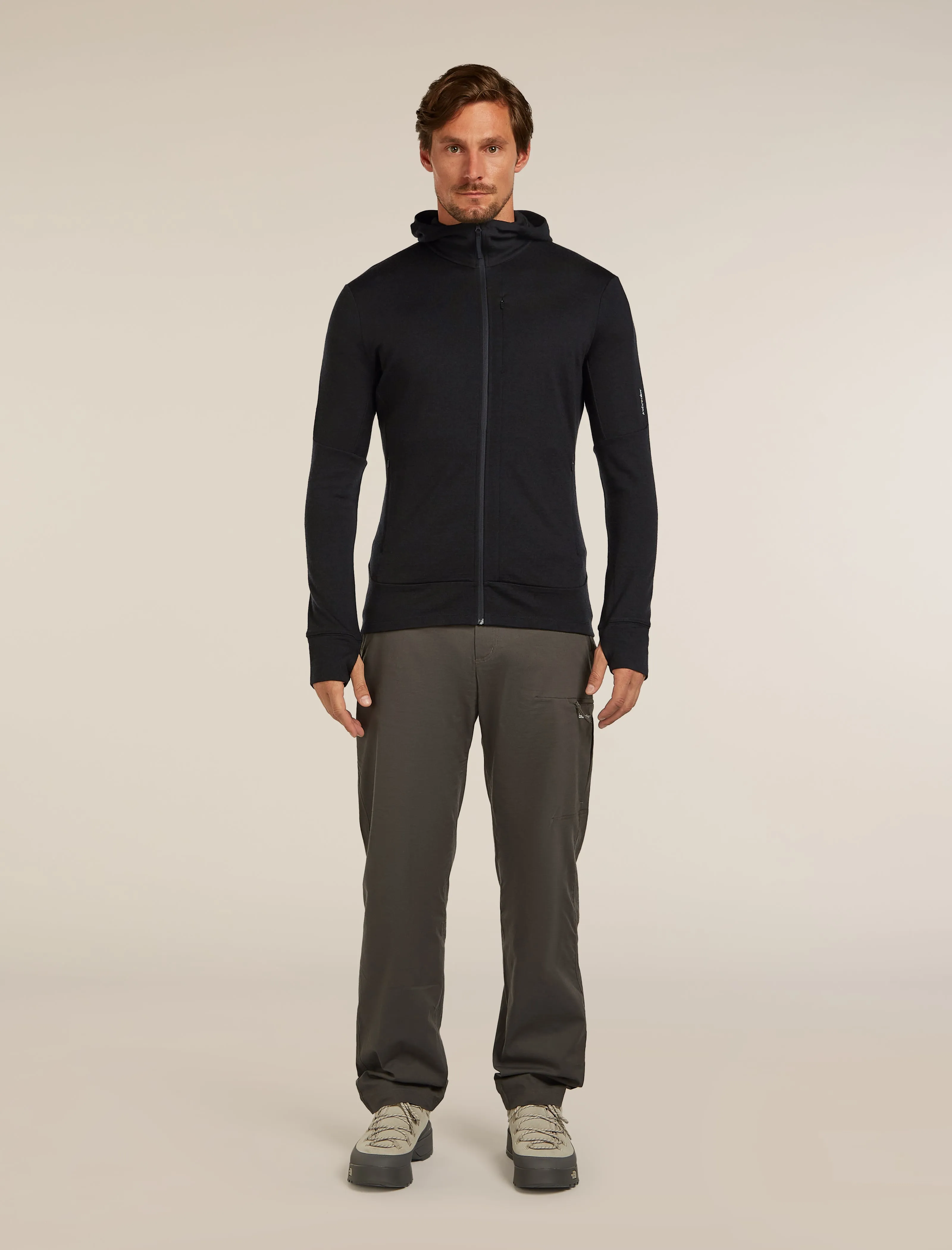 Men's Merino 260 Quantum Long Sleeve Zip Hoodie sold by Icebreaker product image thumbnail 3