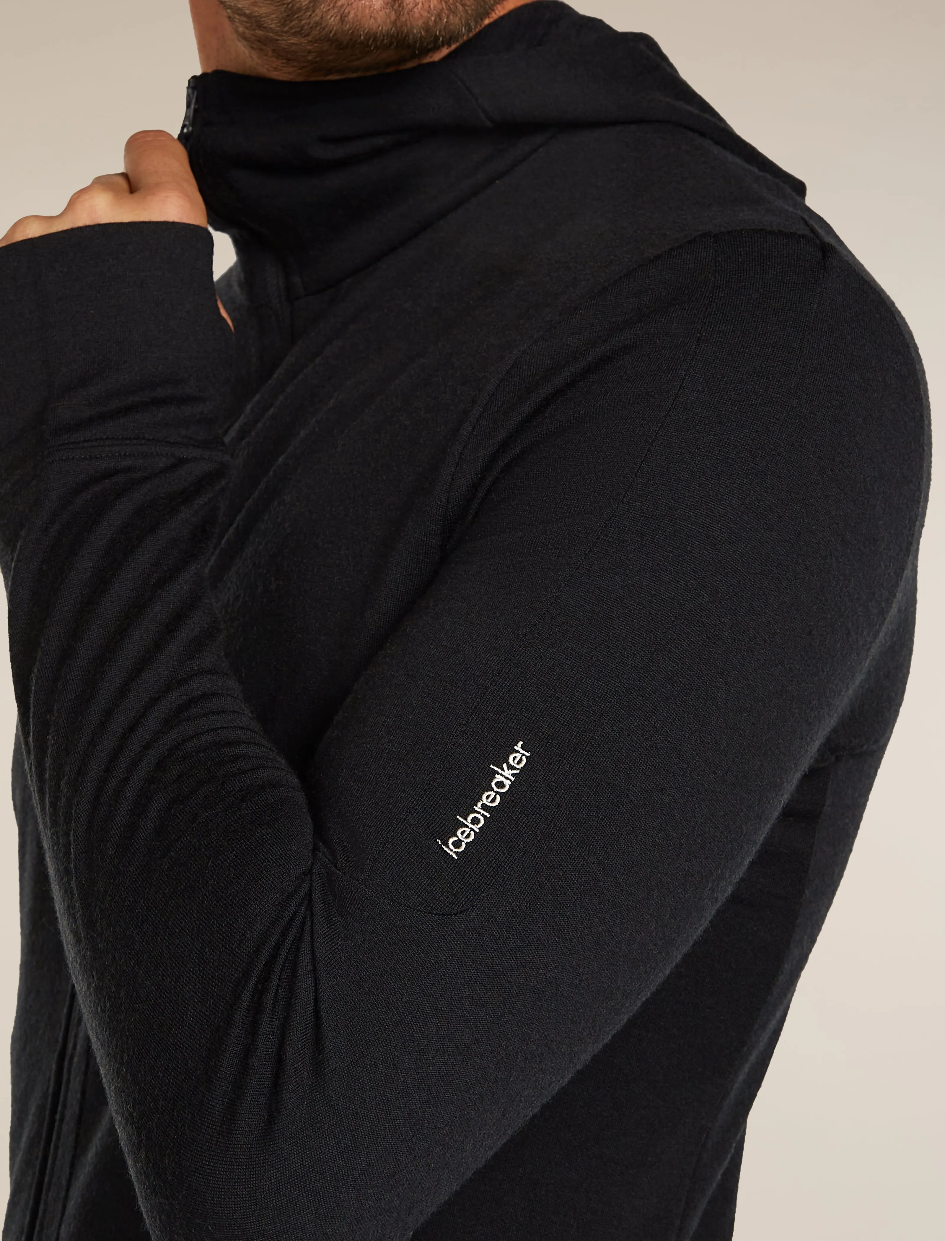 Men's Merino 260 Quantum Long Sleeve Zip Hoodie sold by Icebreaker product image thumbnail 5