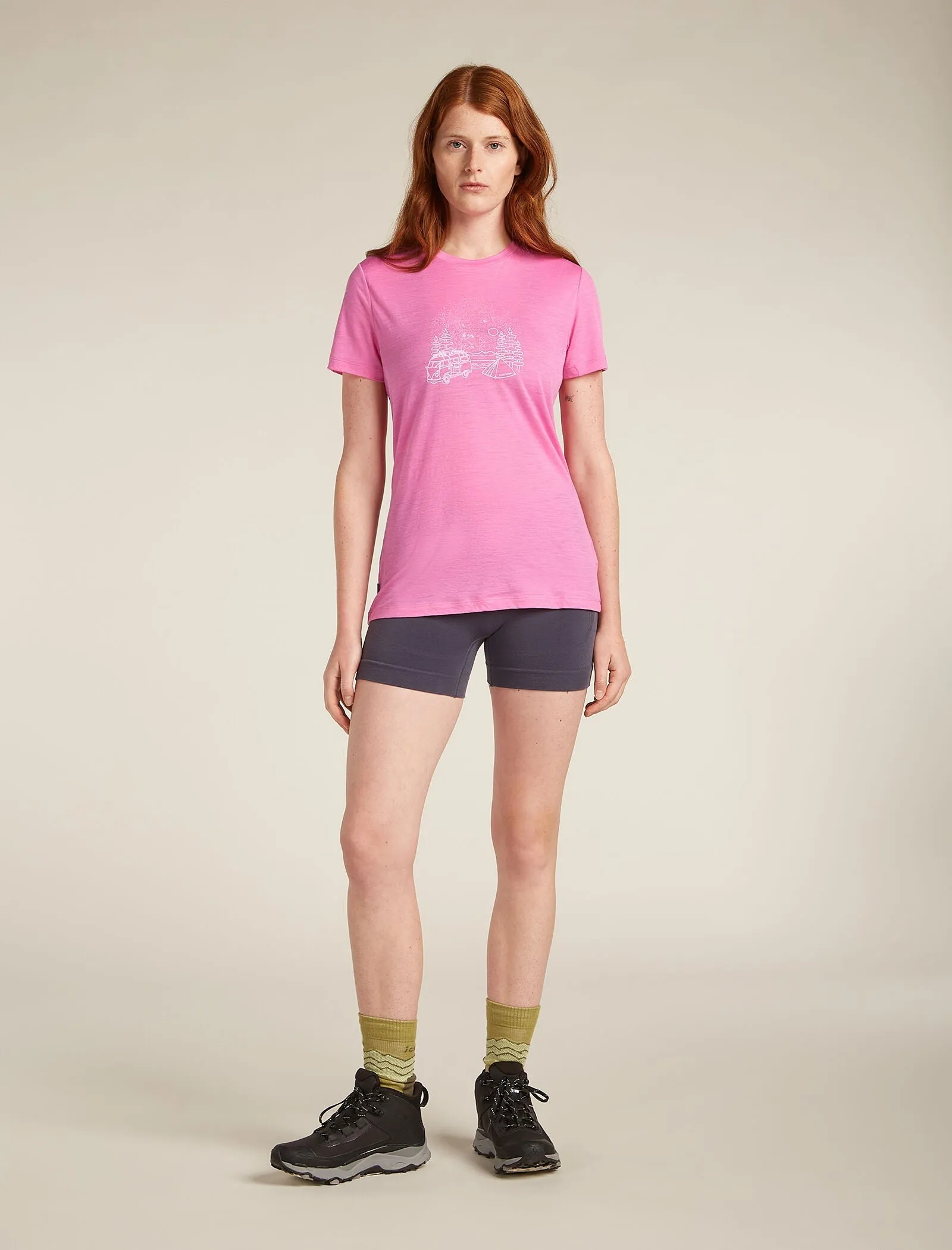 Women's Merino 150 Tech Lite III T-Shirt Van Camp sold by Icebreaker product image thumbnail 3