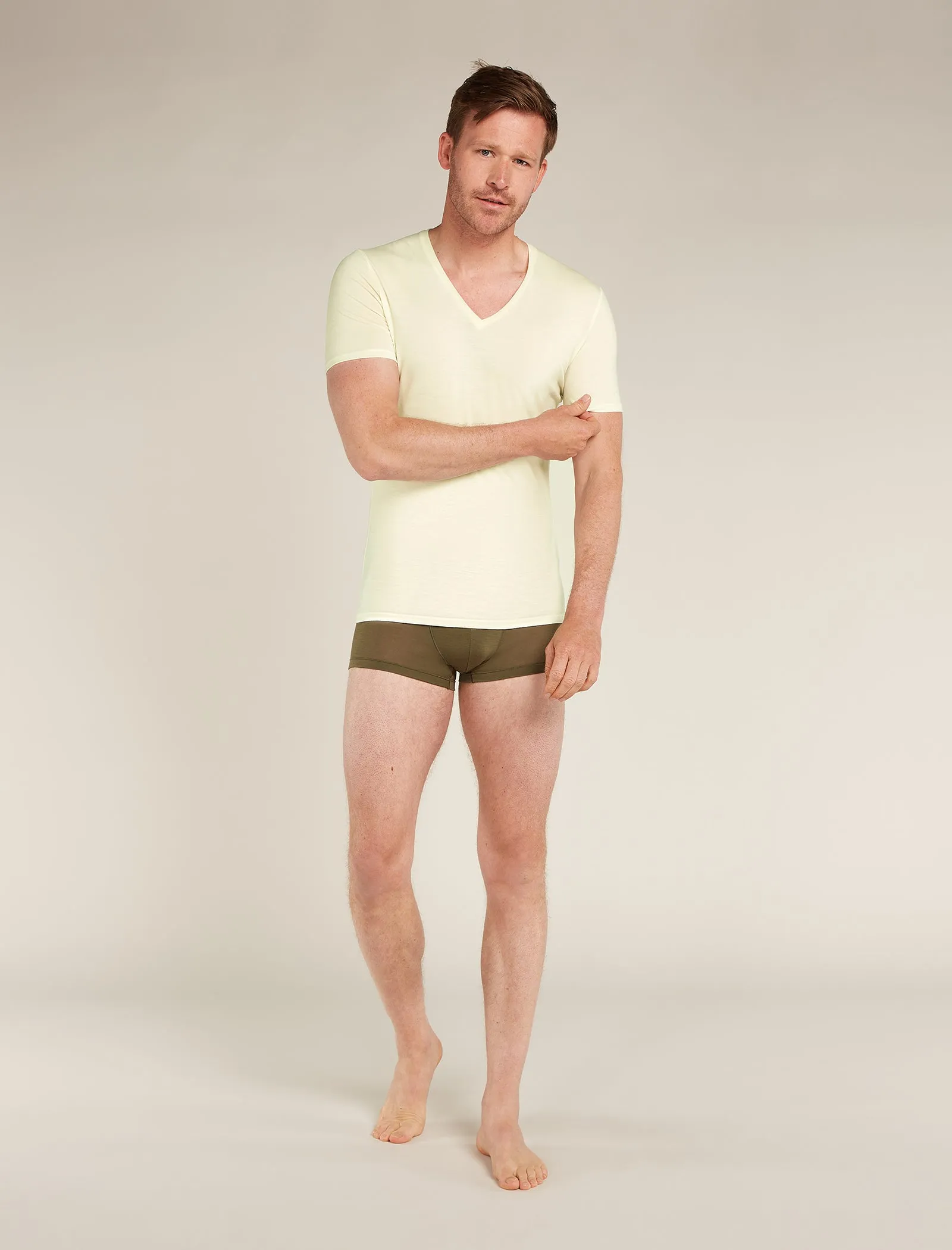 Men's Merino 150 Anatomica Short Sleeve V Neck Top sold by Icebreaker product image thumbnail 4