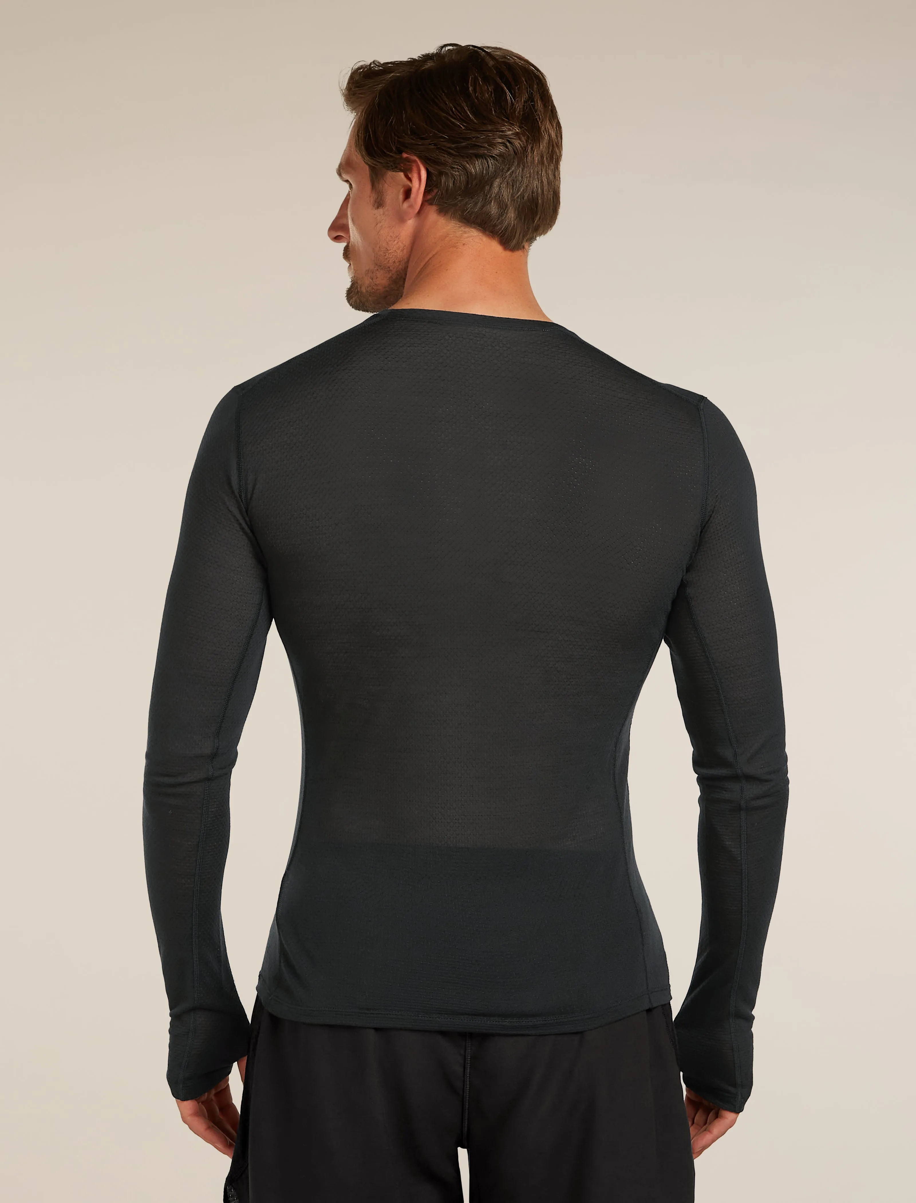 Merino Blend 75 Cool-Lite™ Featherlight™ Long Sleeve Crewe Thermal Top sold by Icebreaker product image thumbnail 2
