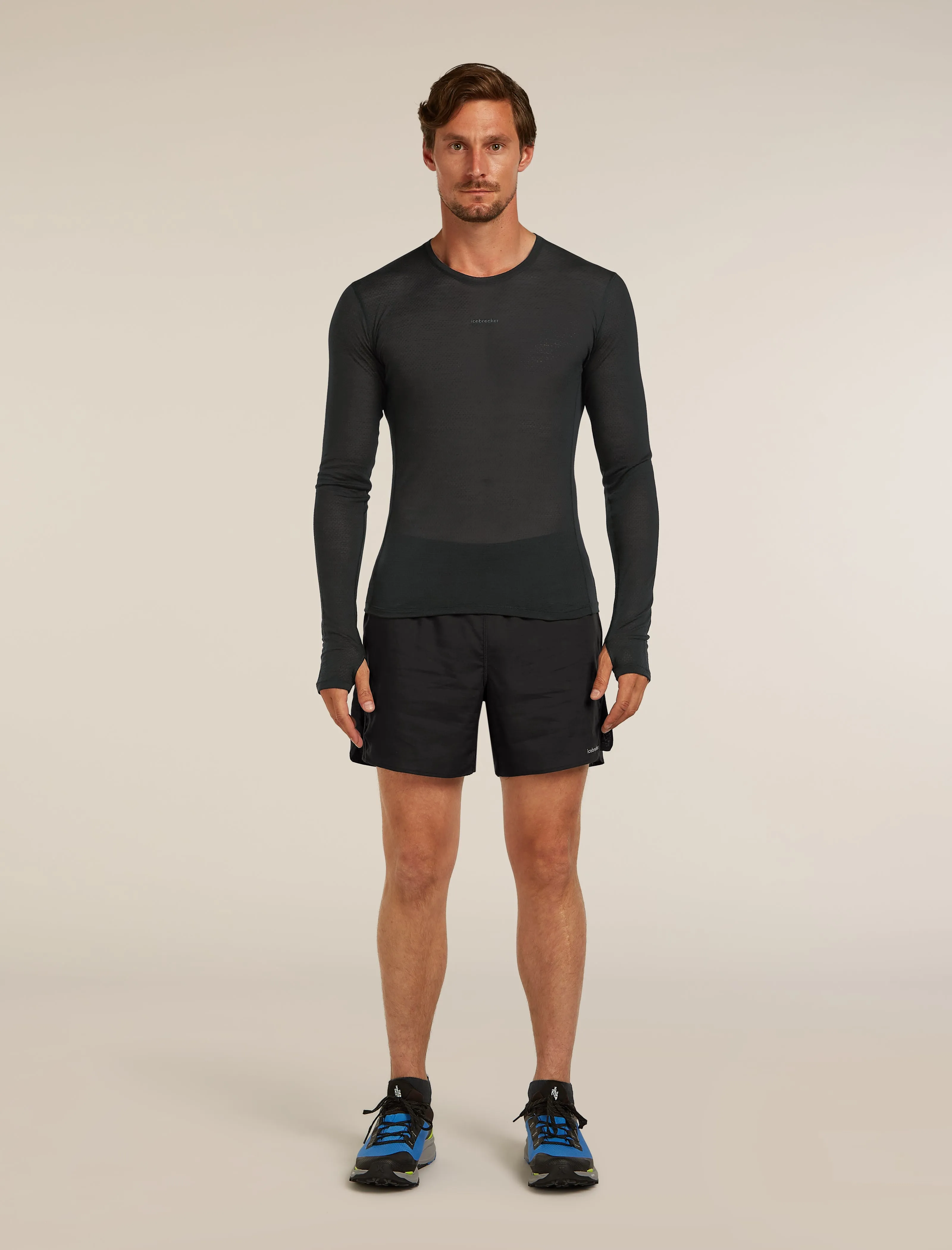 Merino Blend 75 Cool-Lite™ Featherlight™ Long Sleeve Crewe Thermal Top sold by Icebreaker product image thumbnail 3