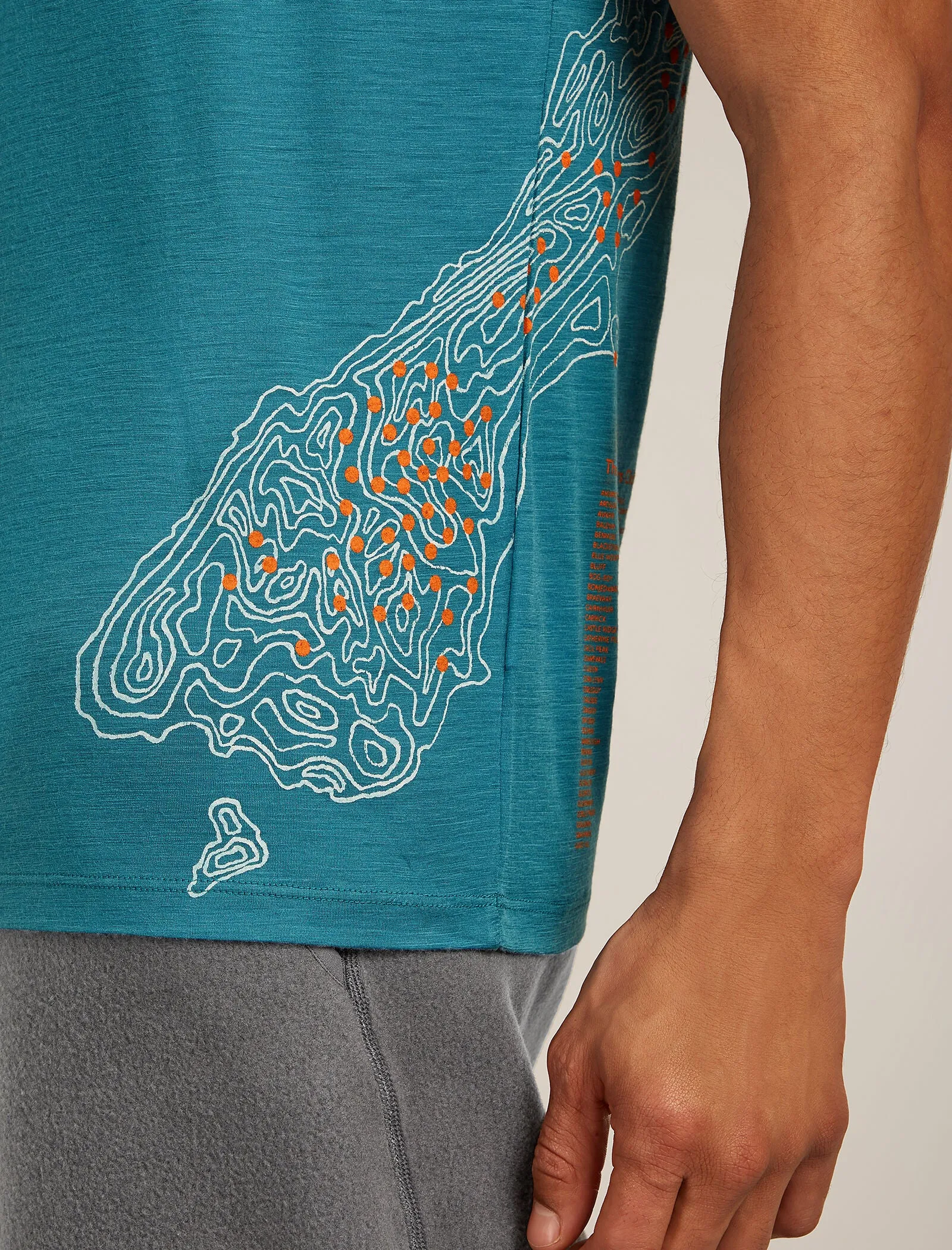 Men's Merino 150 Tech Lite Short Sleeve T-Shirt 30th Anniversary sold by Icebreaker product image thumbnail 5