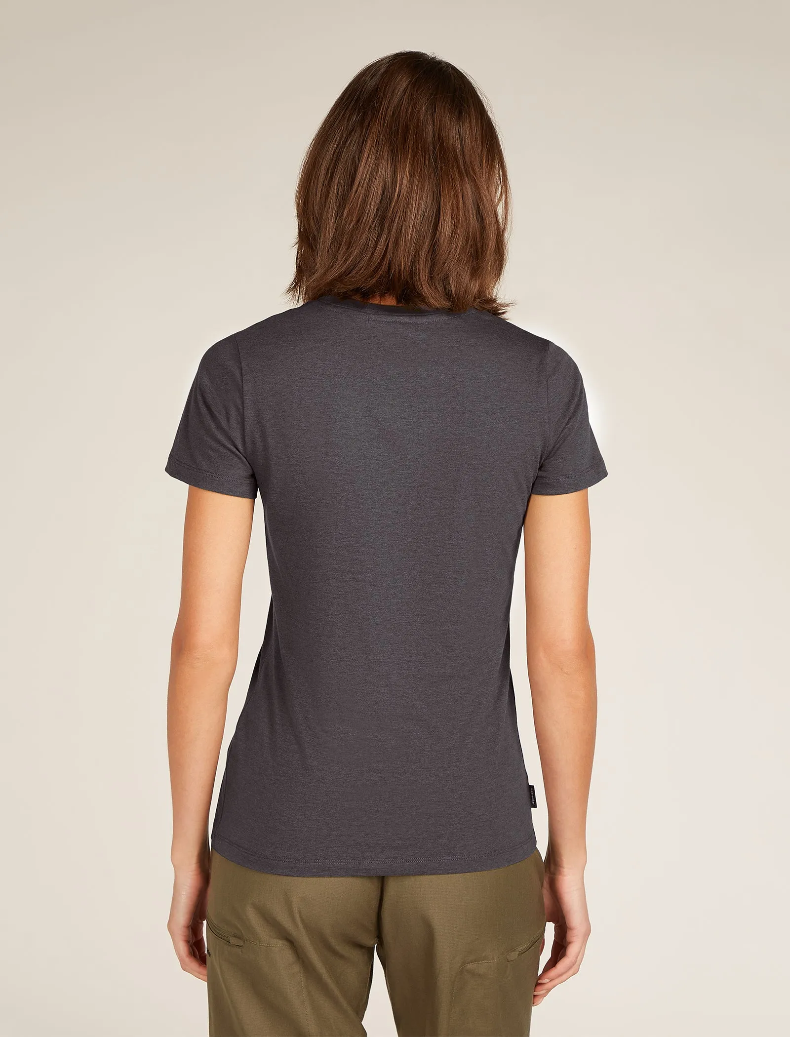 Women's Central Classic Short Sleeve T-Shirt sold by Icebreaker product image thumbnail 3