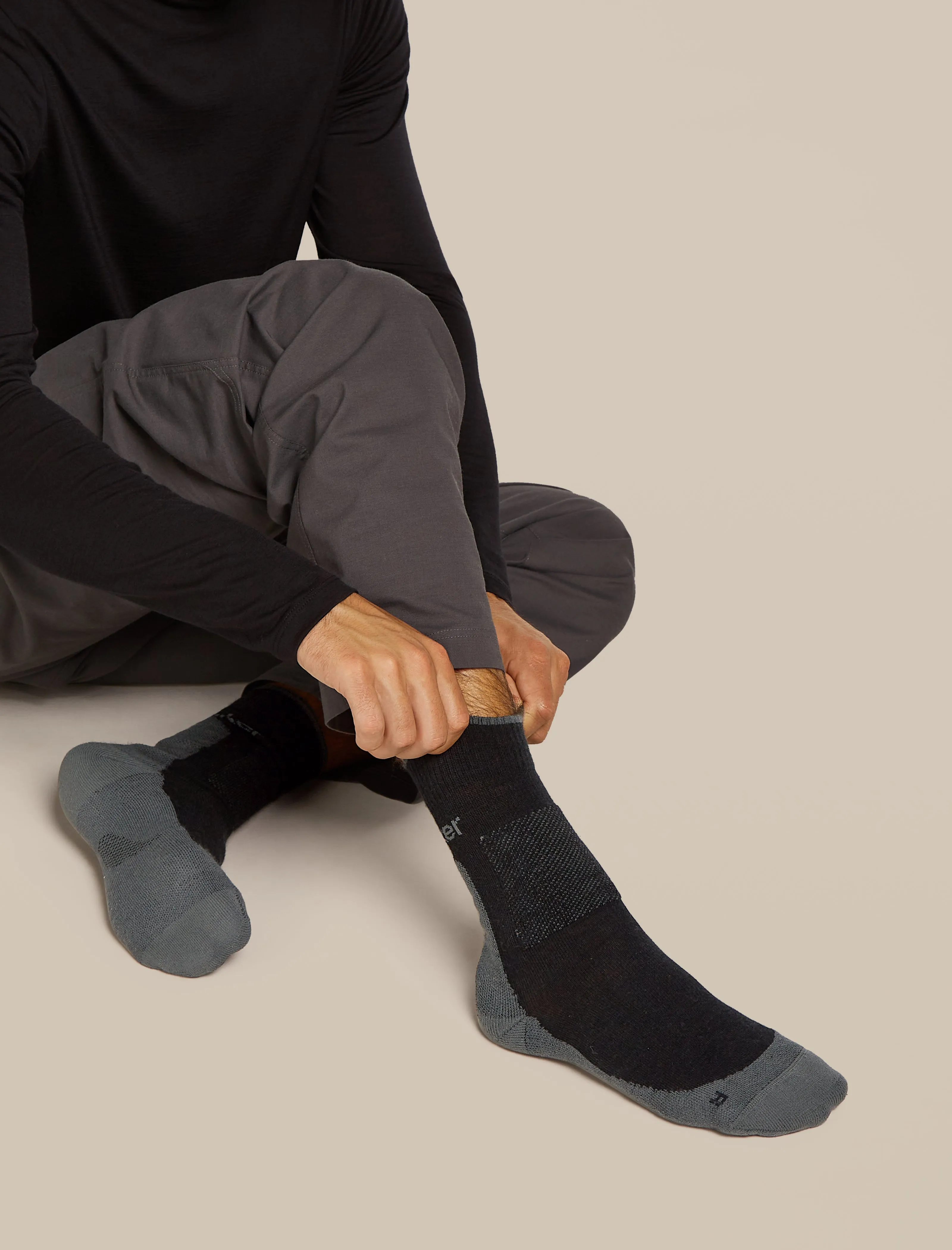 Men's Merino Hike+ Medium Crew Socks sold by Icebreaker product image thumbnail 2