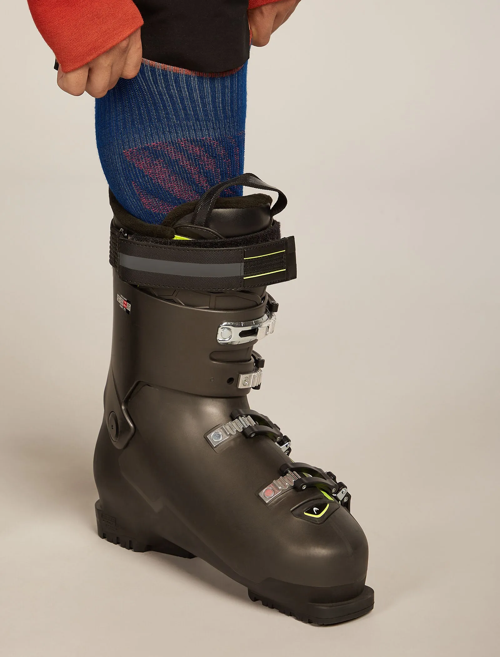 Men's Merino Blend Ski+ Medium Over The Calf Mountain Contour Socks sold by Icebreaker