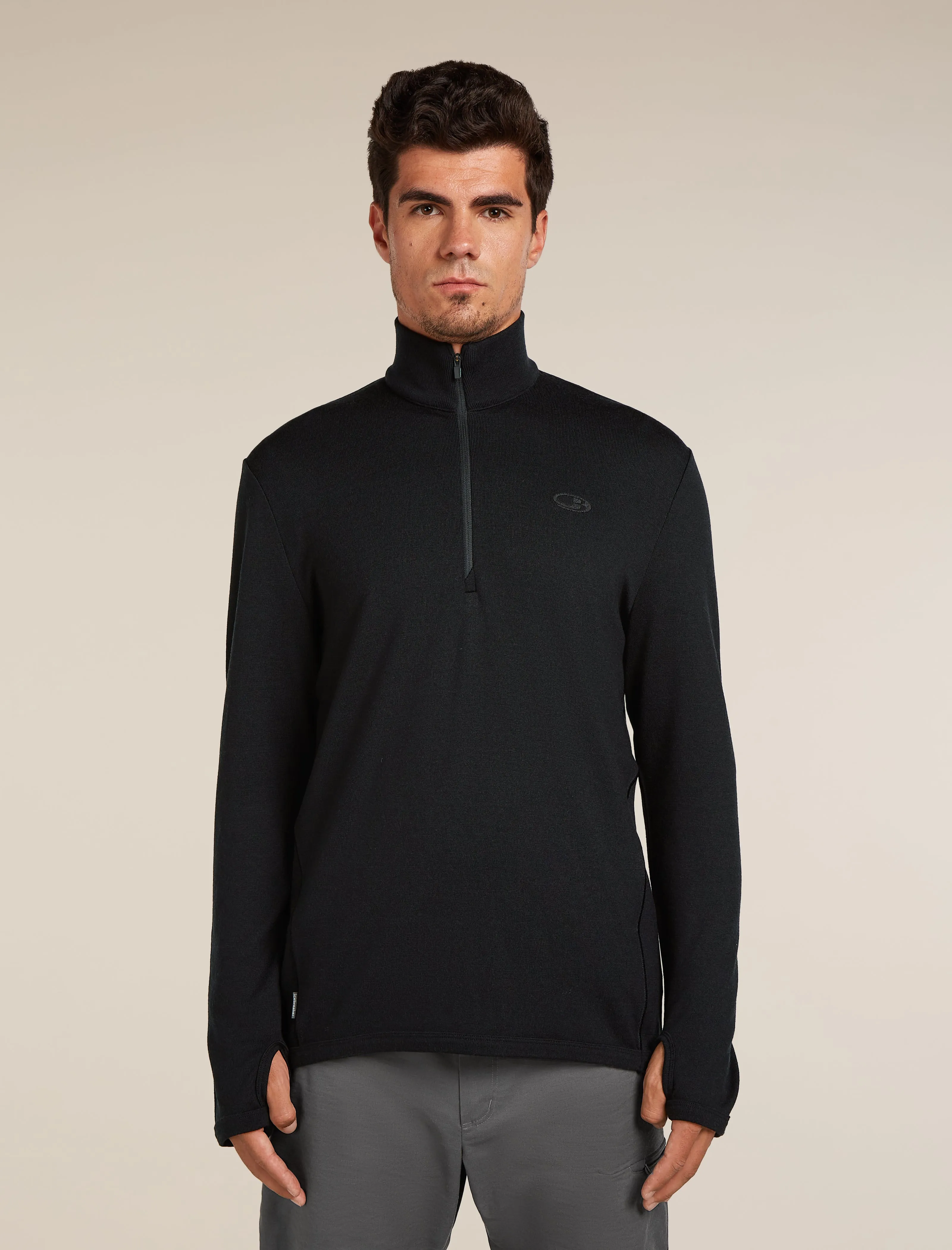 Men's Merino 300 Original Long Sleeve Half Zip Top sold by Icebreaker