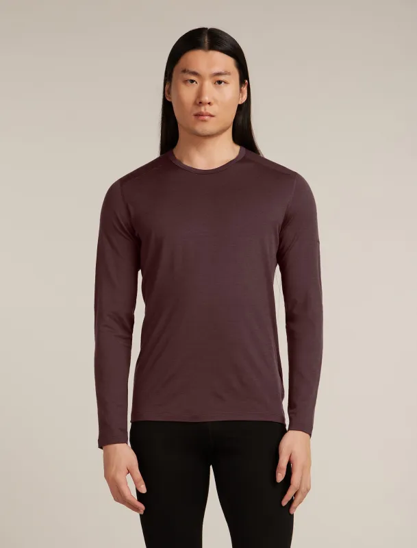 Men's Merino 200 Oasis Long Sleeve Crewe Thermal Top sold by Icebreaker