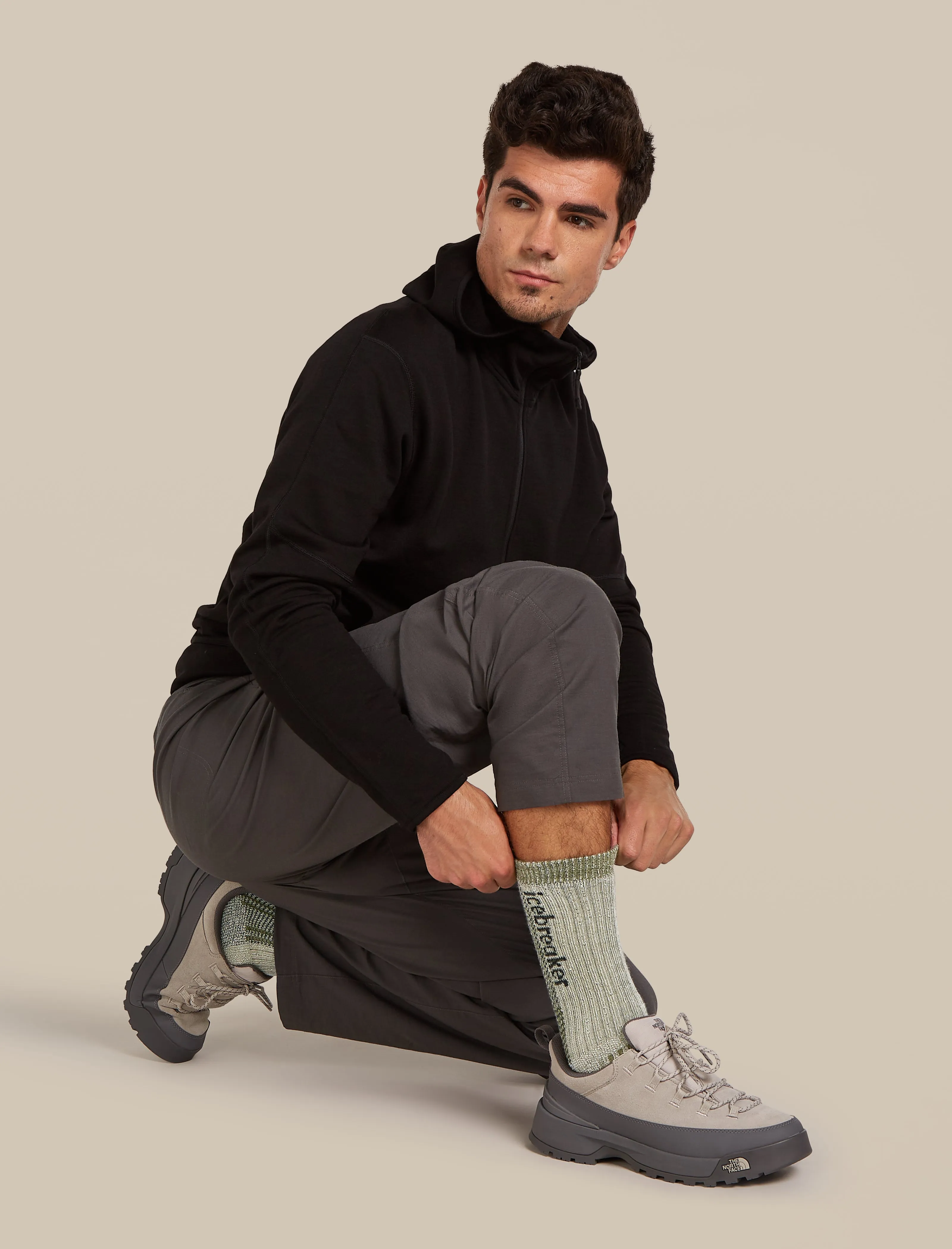 Men's Merino Hike+ Mountaineer Mid Calf Socks sold by Icebreaker product image thumbnail 2