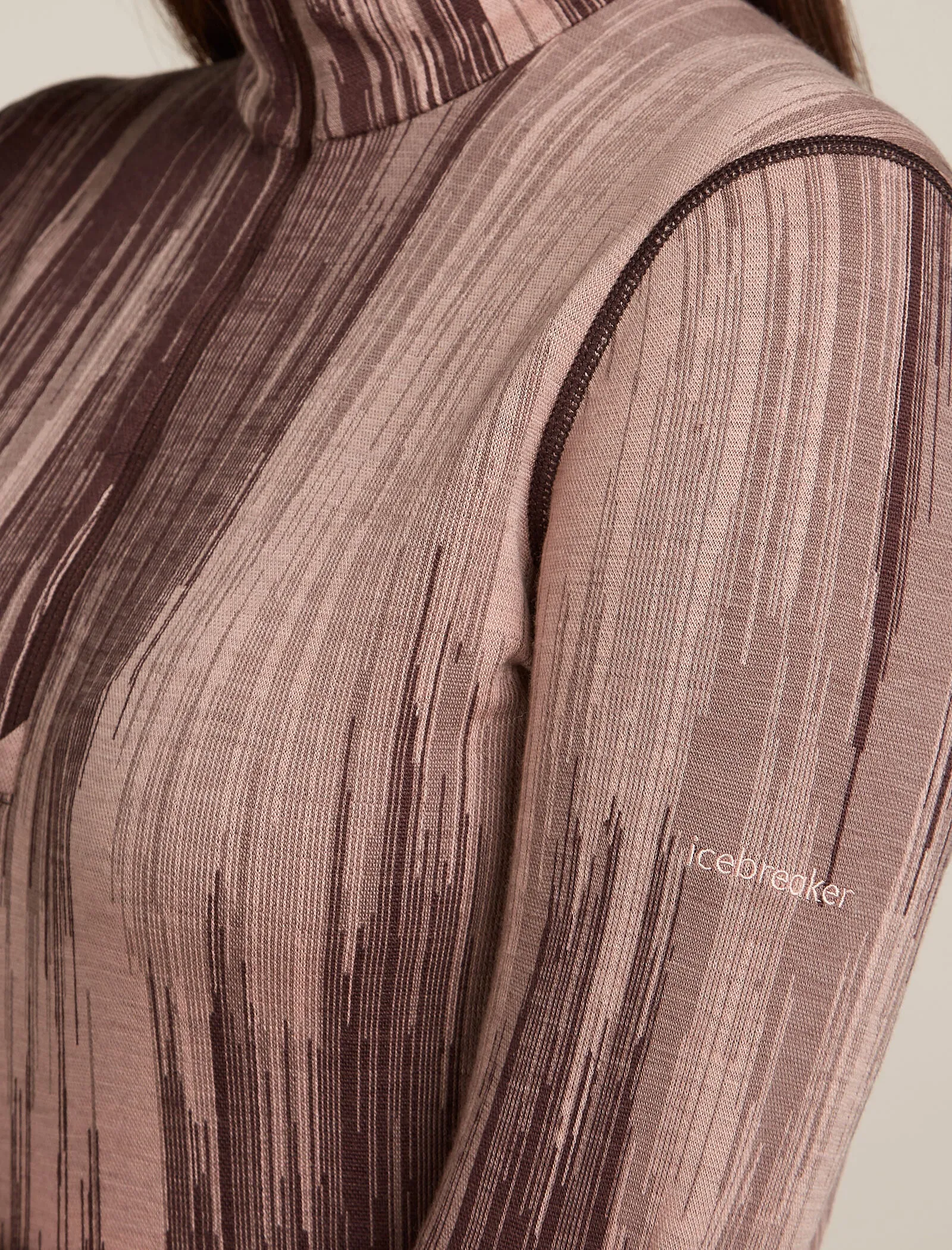 Women's Merino 260 Tech Vertex Long Sleeve Half Zip Thermal Top Peak sold by Icebreaker product image thumbnail 5