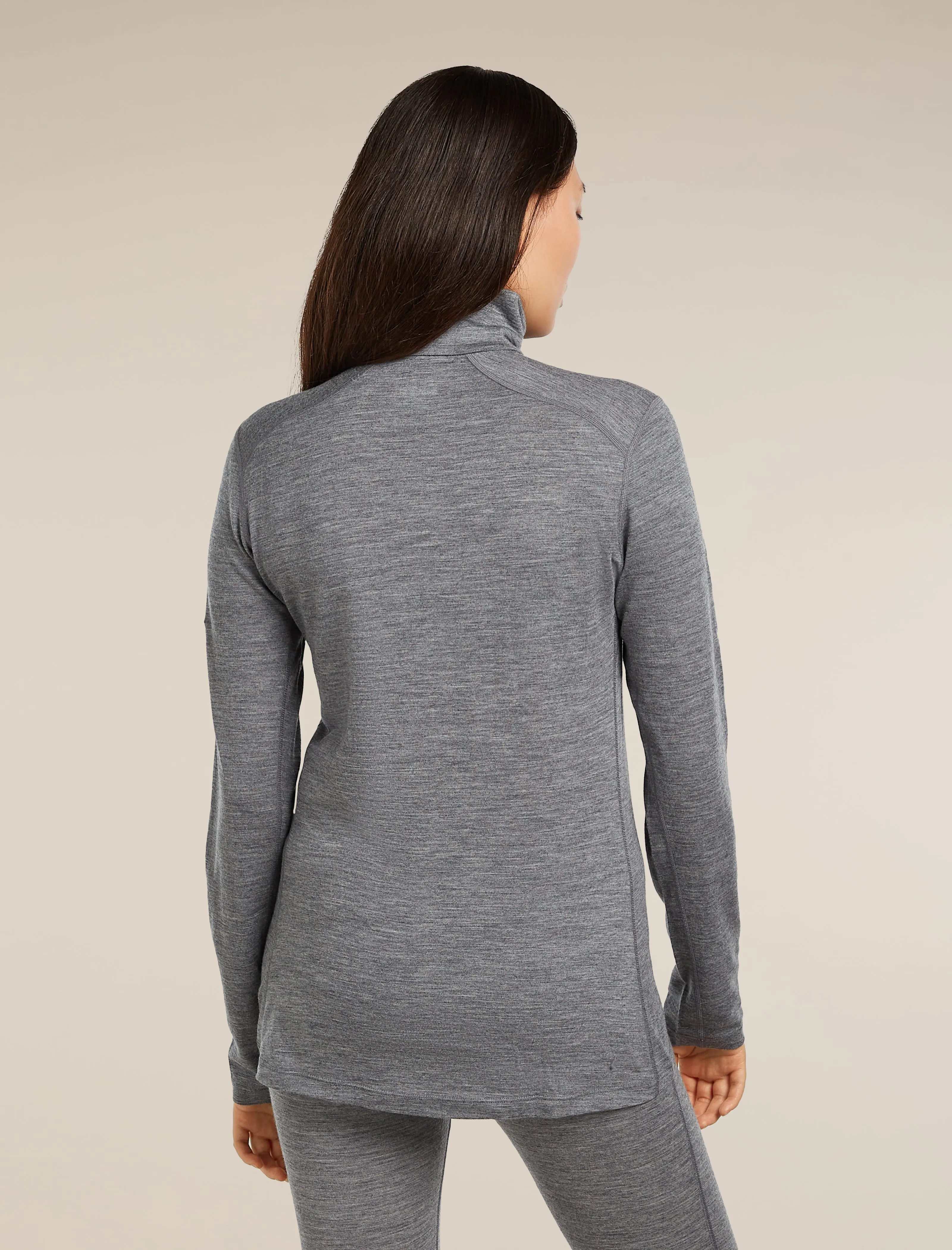 Women's Merino 200 Oasis Long Sleeve Half Zip Thermal Top sold by Icebreaker product image thumbnail 2