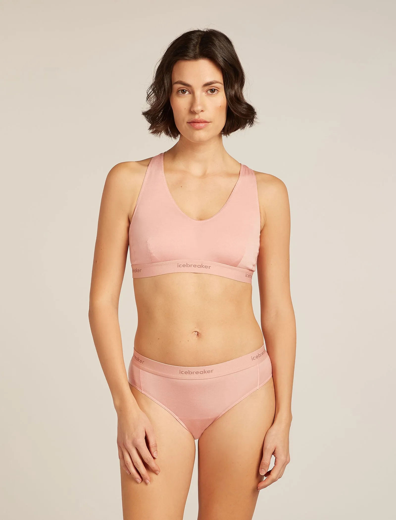 Women's Merino Blend 125 Cool-Lite™ Sprite Racerback Bra sold by Icebreaker