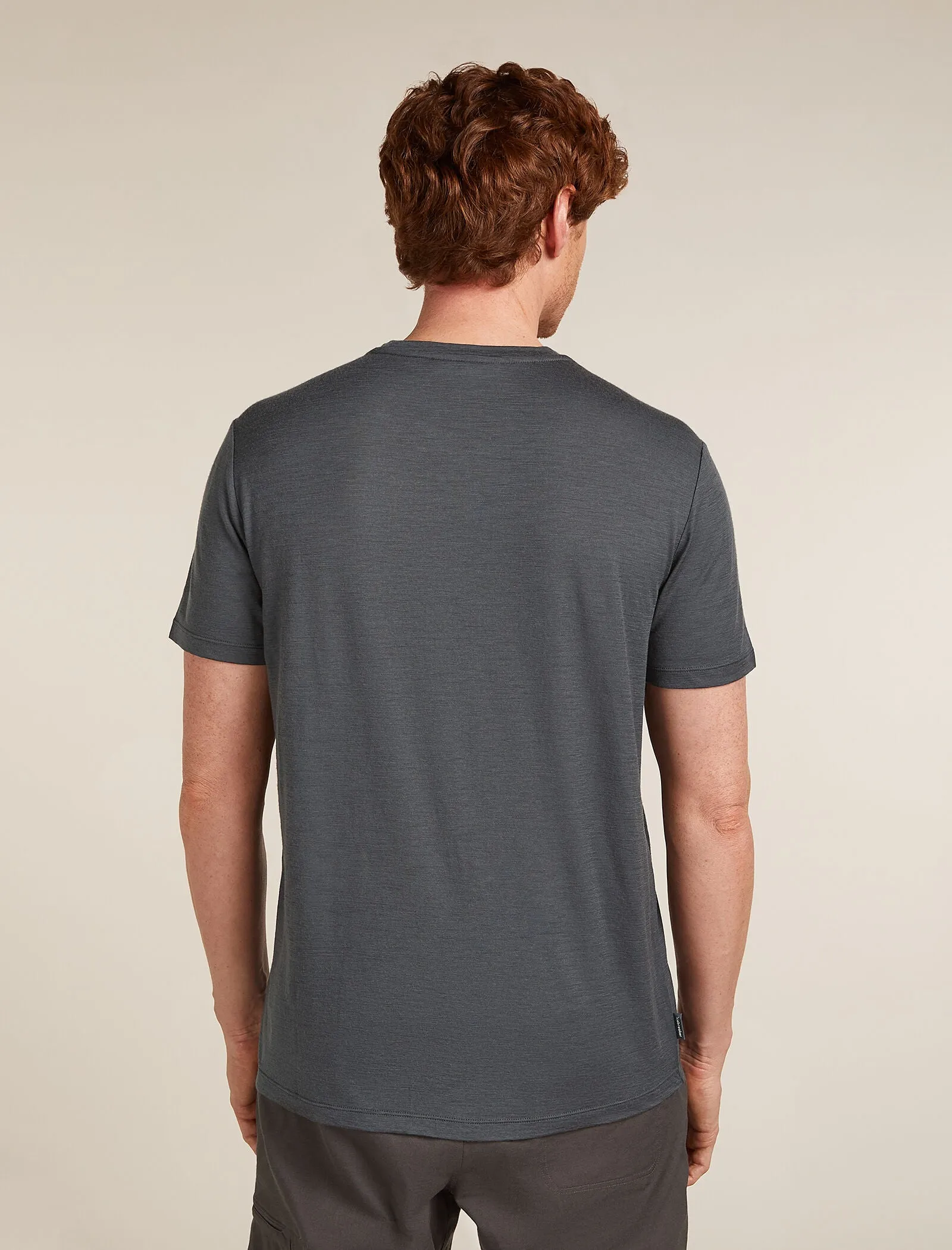 Men's Merino 150 Tech Lite Short Sleeve T-Shirt Ruapehu Round sold by Icebreaker product image thumbnail 2