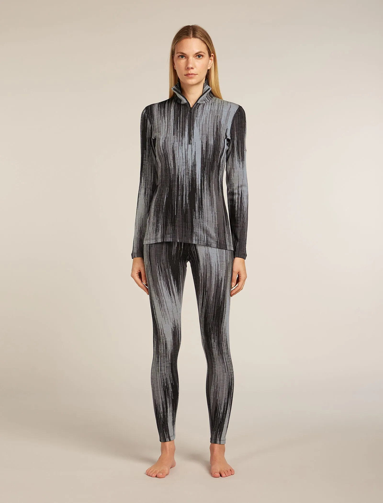 Women's Merino 260 Tech Vertex High Rise Thermal Leggings Peak sold by Icebreaker product image thumbnail 3