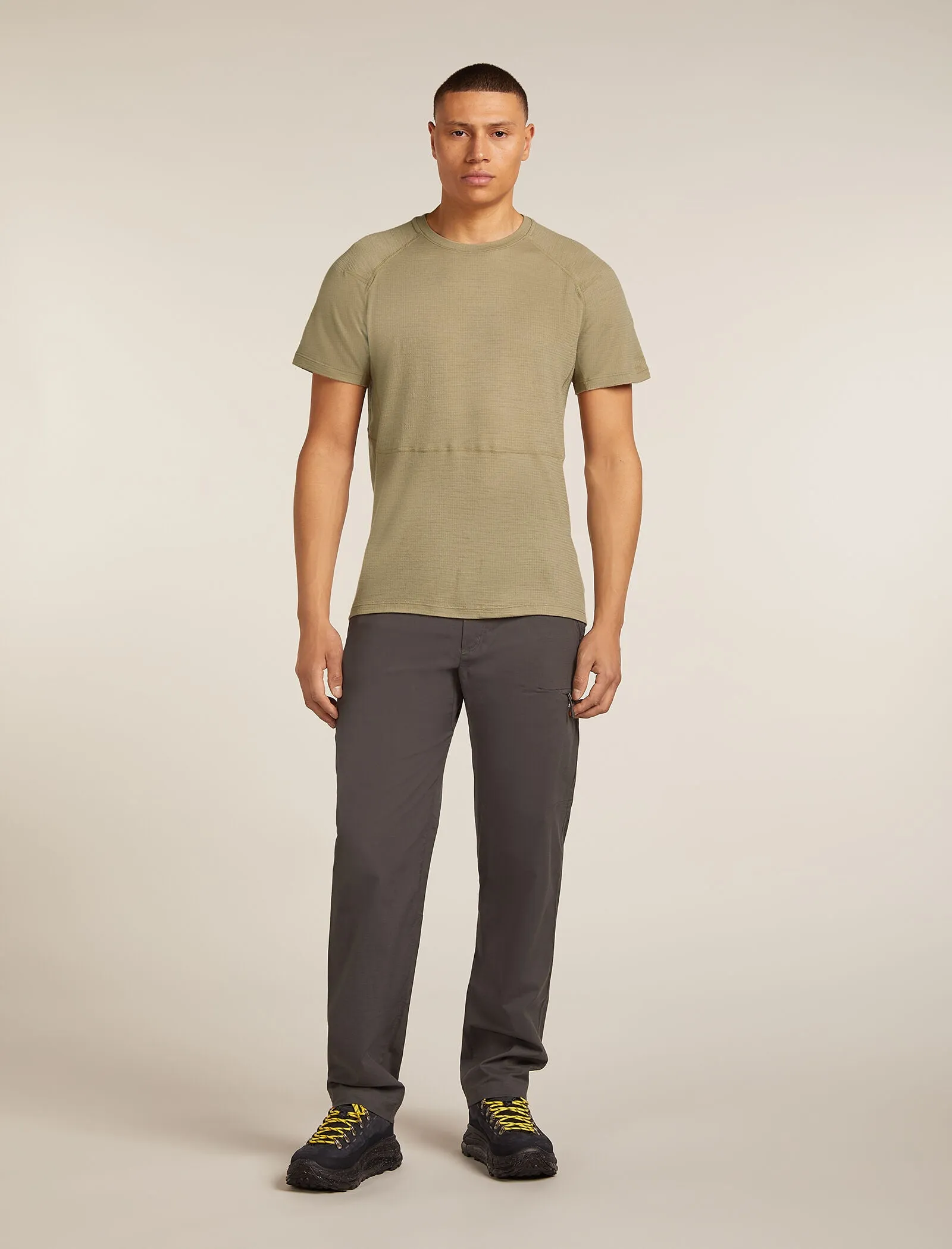Men's Merino 200 Waffle Elevation Short Sleeve T-Shirt sold by Icebreaker product image thumbnail 3