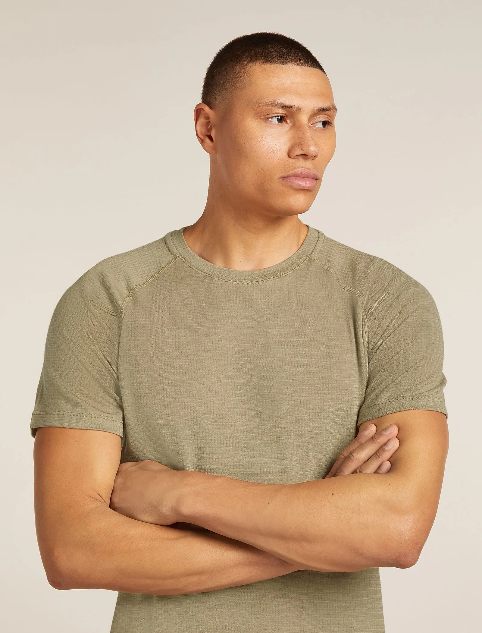 Men's Merino 200 Waffle Elevation Short Sleeve T-Shirt sold by Icebreaker product image thumbnail 5