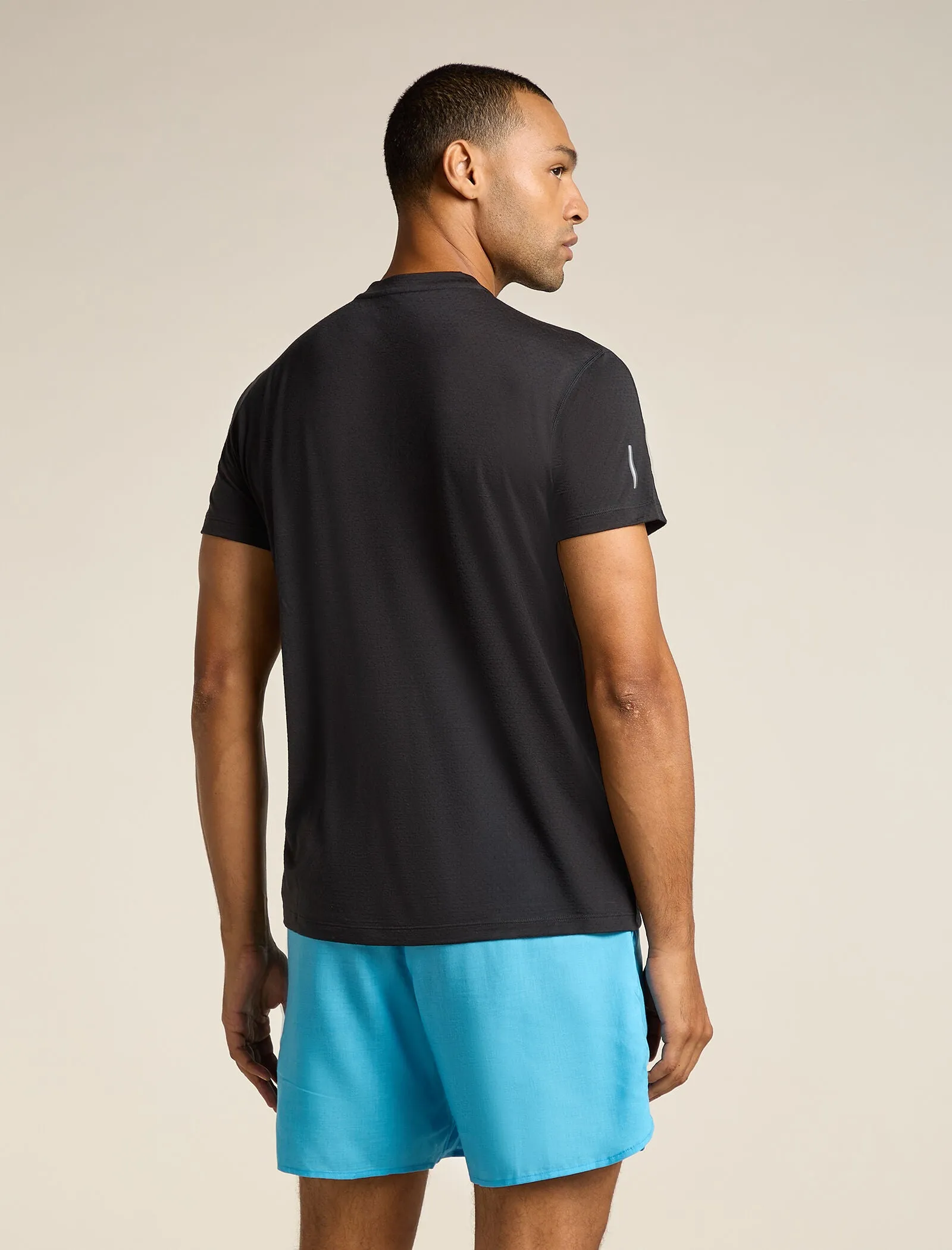 Men's Merino Blend 125 Cool-Lite™ Speed Short Sleeve Quarter Zip Top sold by Icebreaker product image thumbnail 2