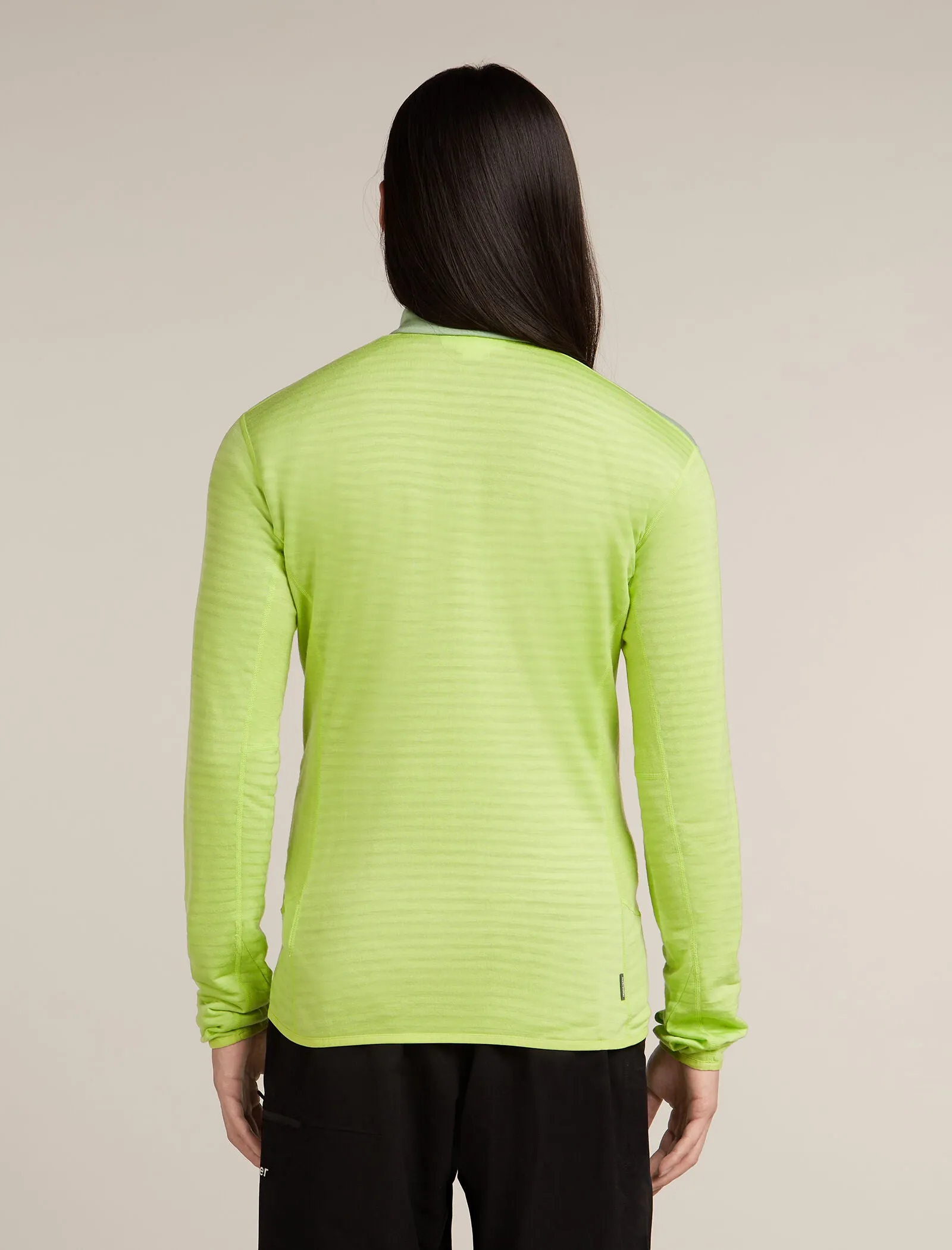 Men's Merino Blend 300 RealFleece™ Descender Long Sleeve Zip Jacket sold by Icebreaker product image thumbnail 2