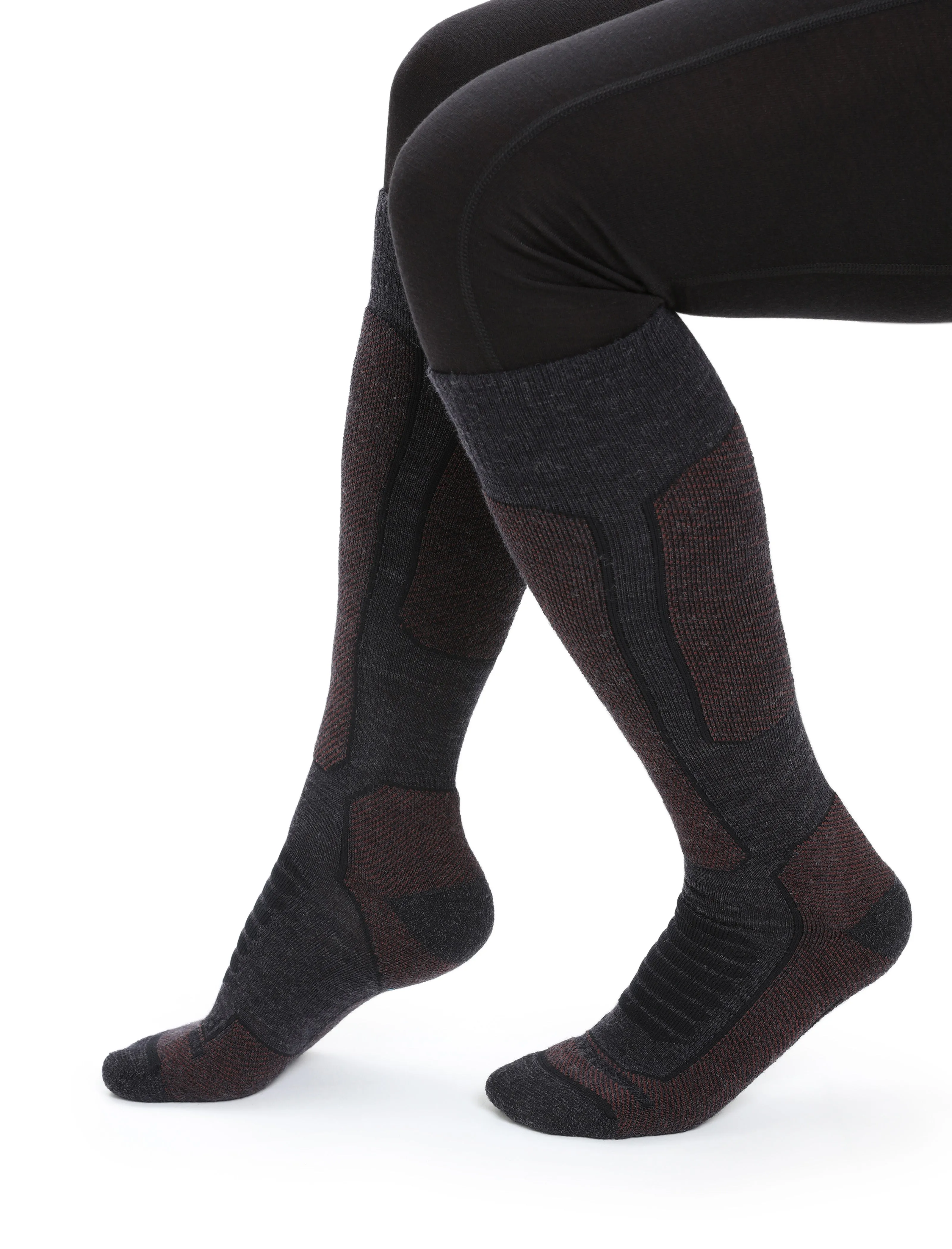 Women's Merino Ski+ Medium Over the Calf Socks sold by Icebreaker product image thumbnail 3