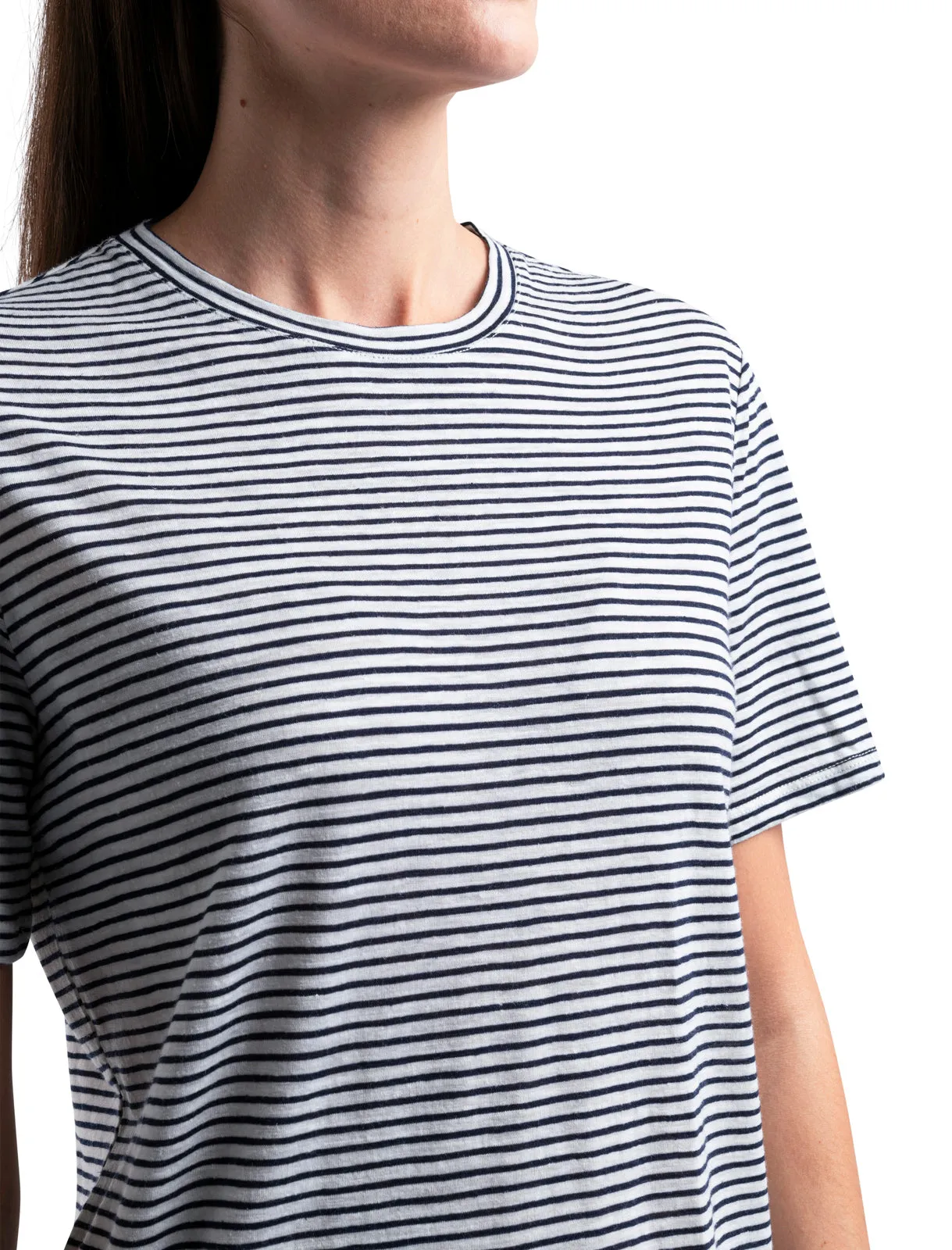 Women's Merino Linen T-Shirt Stripe sold by Icebreaker product image thumbnail 5