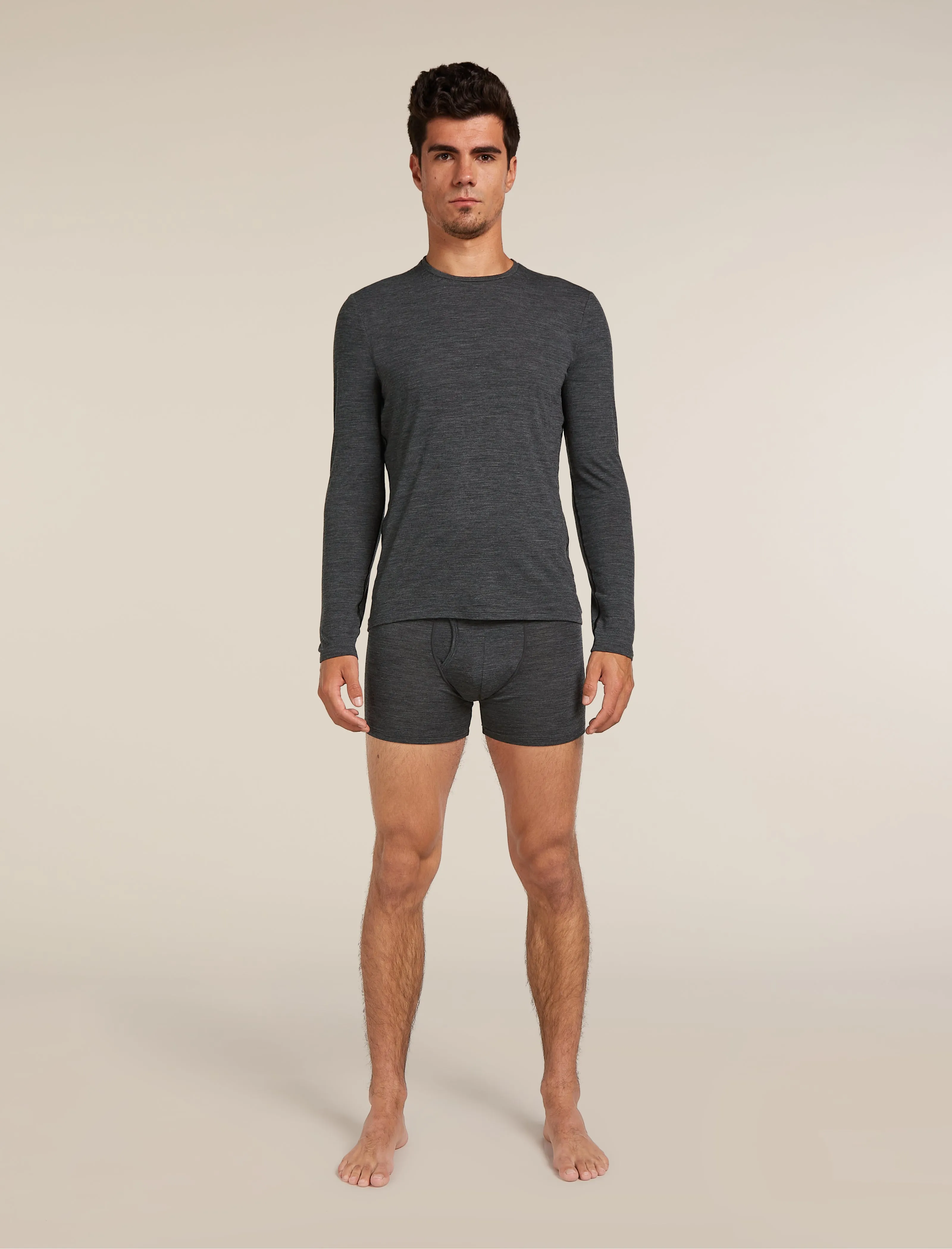 Men's Merino 150 Anatomica Long Sleeve Crewe Top sold by Icebreaker product image thumbnail 3