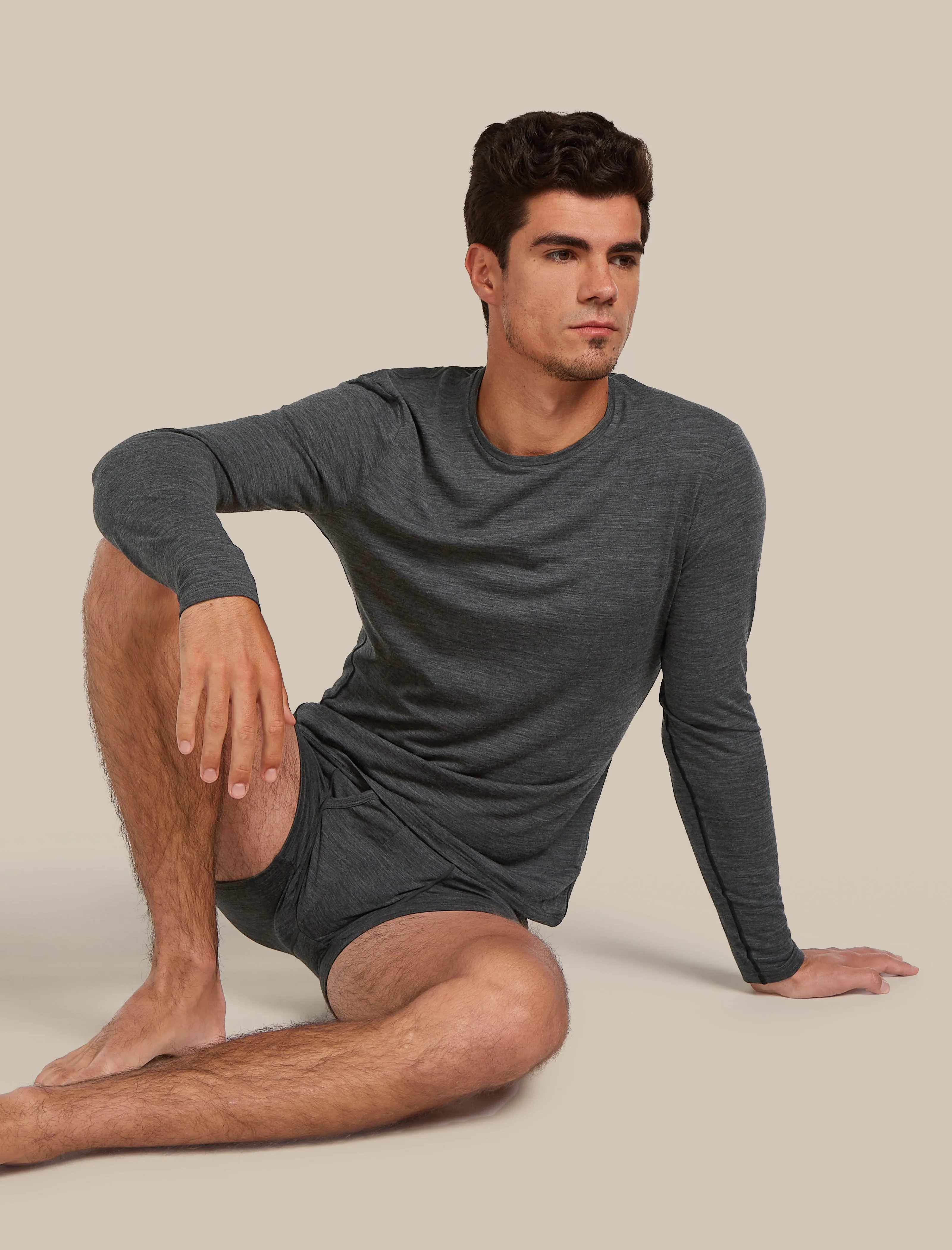 Men's Merino 150 Anatomica Long Sleeve Crewe Top sold by Icebreaker product image thumbnail 4