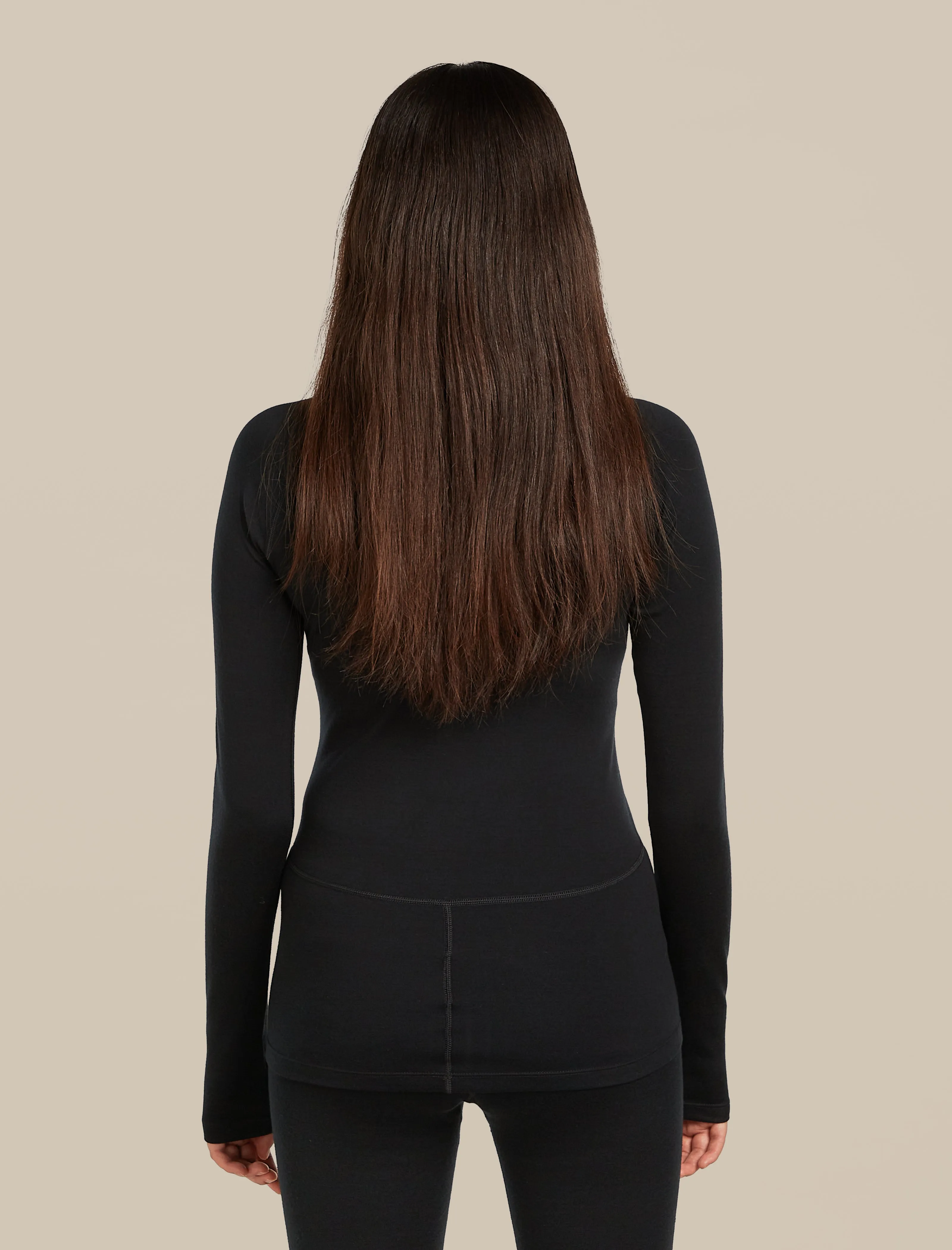 Women's 300 MerinoFine™ Polar Long Sleeve Roll Neck Thermal Top sold by Icebreaker product image thumbnail 2