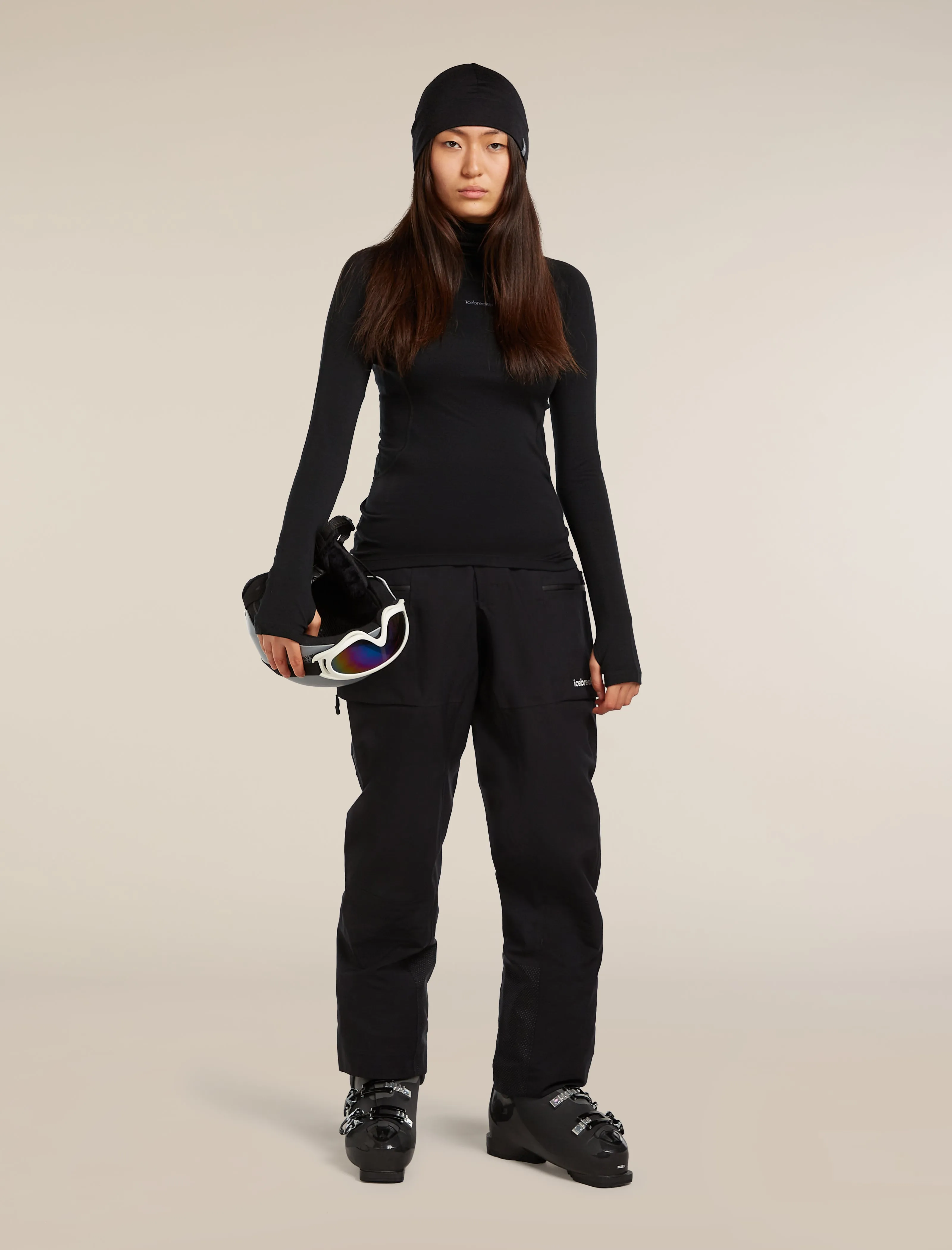 Women's 300 MerinoFine™ Polar Long Sleeve Roll Neck Thermal Top sold by Icebreaker product image thumbnail 4