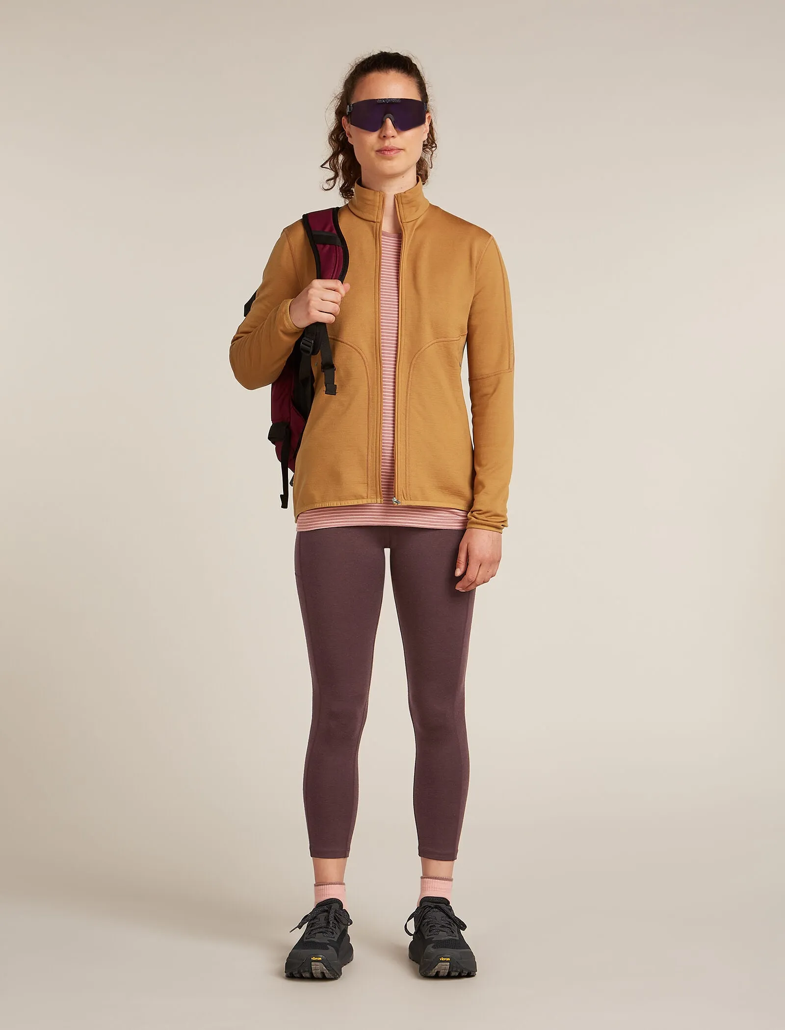 Women's Merino 560 Realfleece™ Elemental Long Sleeve Zip sold by Icebreaker product image thumbnail 4