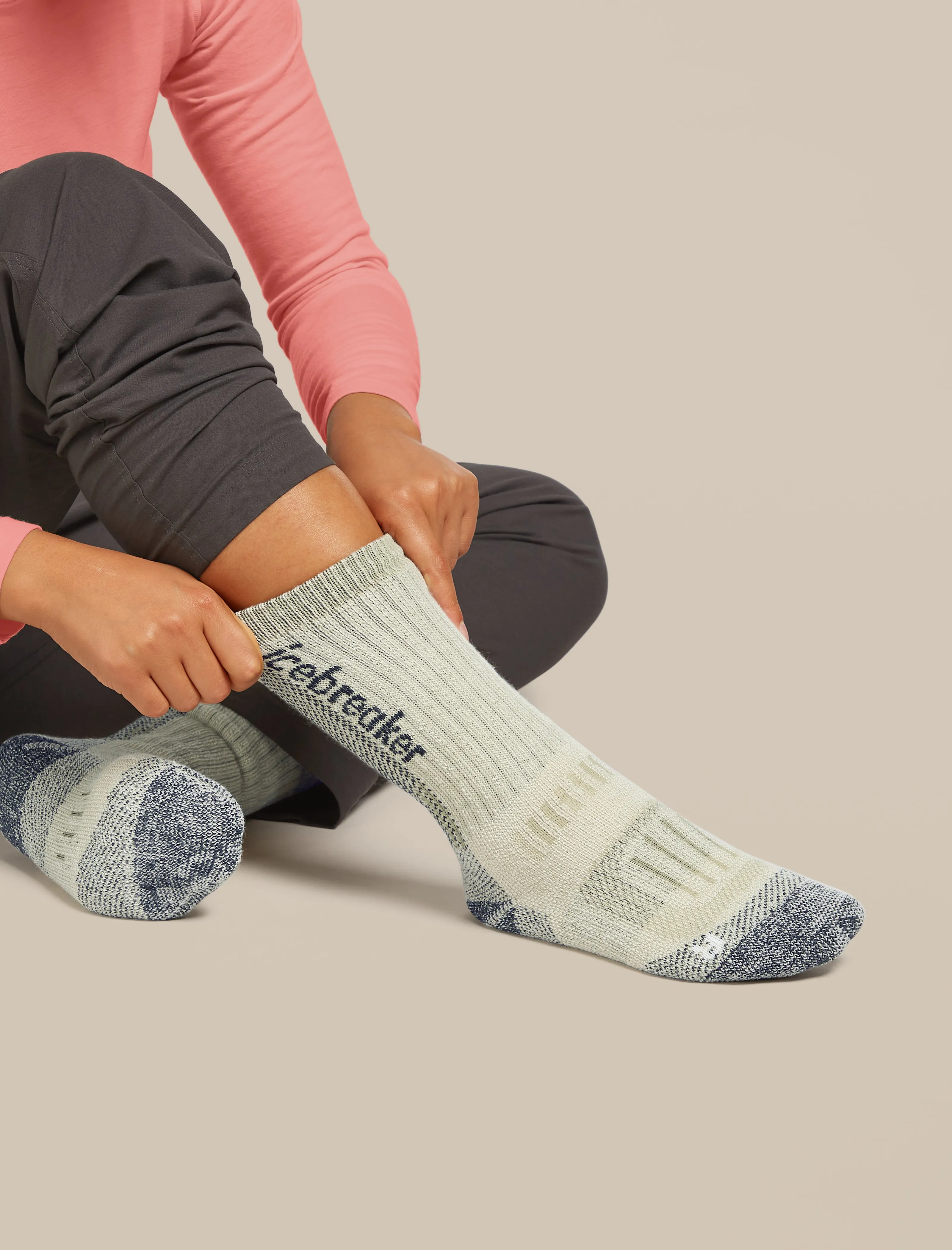 Women's Merino Hike+ Mountaineer Mid Calf Socks sold by Icebreaker product image thumbnail 3