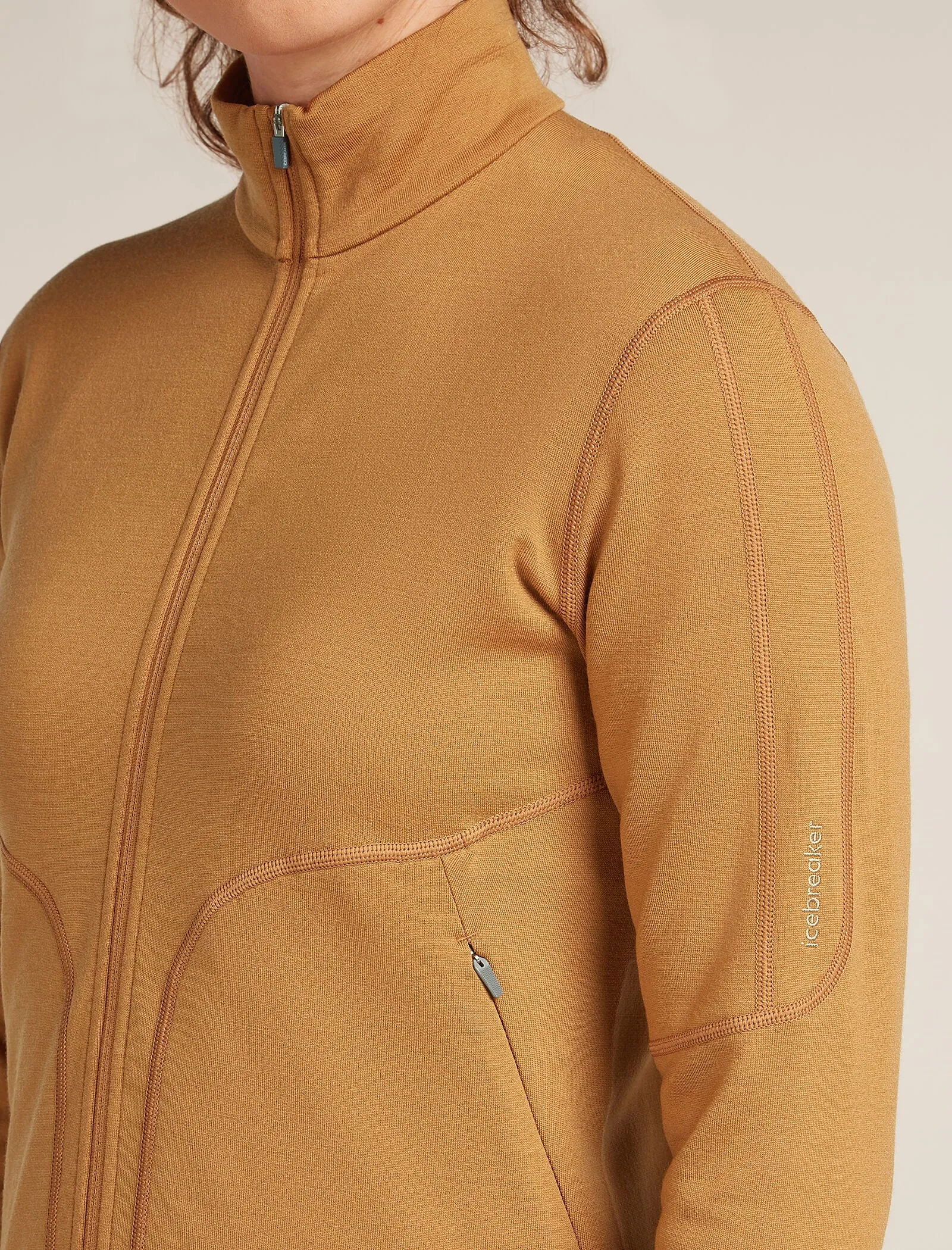 Women's Merino 560 Realfleece™ Elemental Long Sleeve Zip sold by Icebreaker product image thumbnail 5