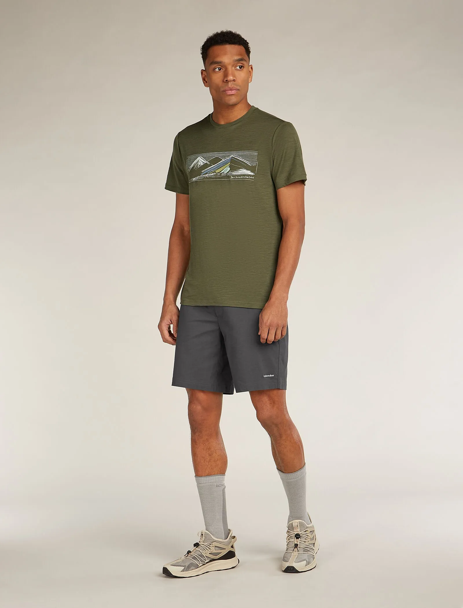 Men's Merino Blend Elevation Stretch 9" Shorts sold by Icebreaker product image thumbnail 3