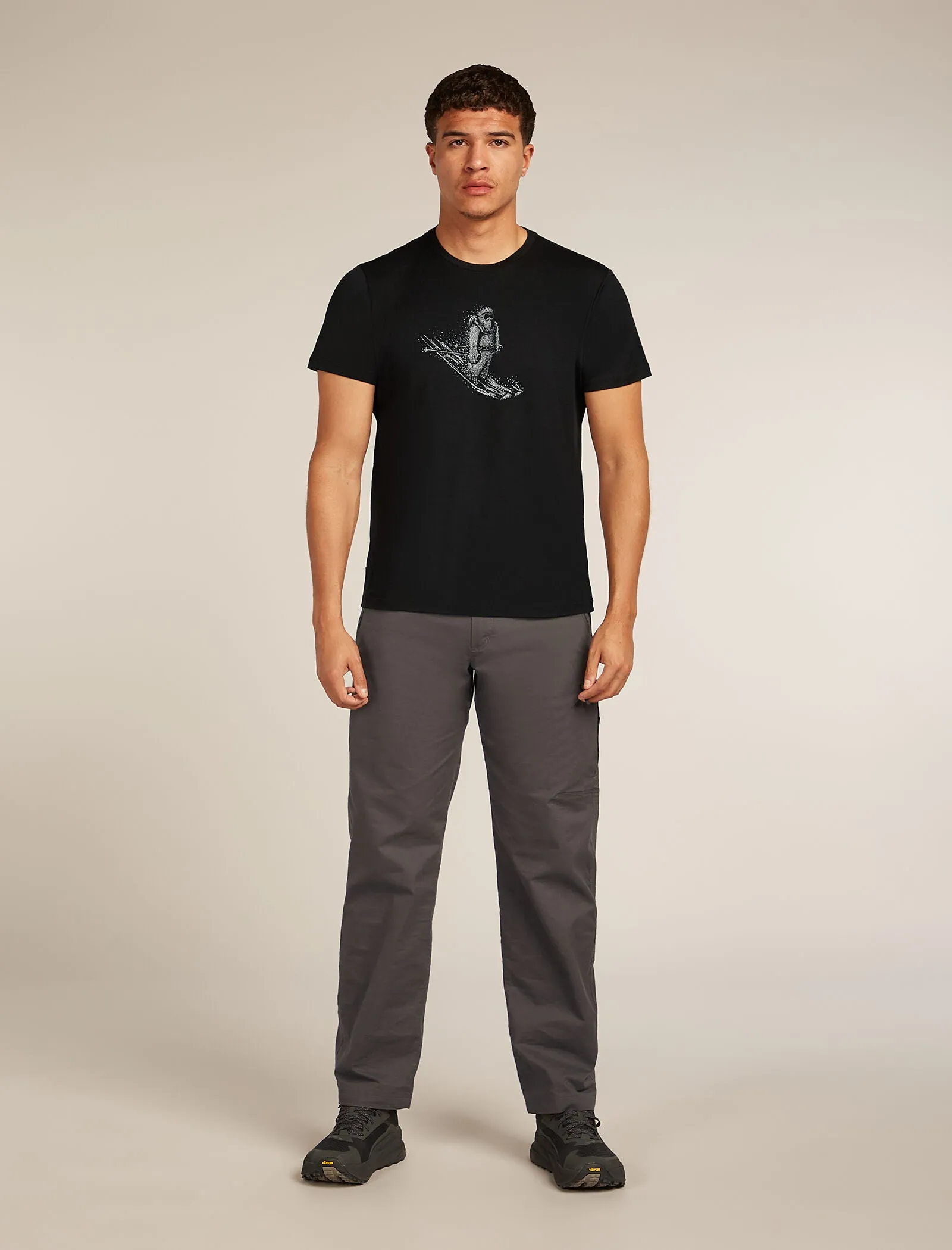 Men's Merino 150 Tech Lite Short Sleeve T-Shirt Skiing Yeti sold by Icebreaker product image thumbnail 3