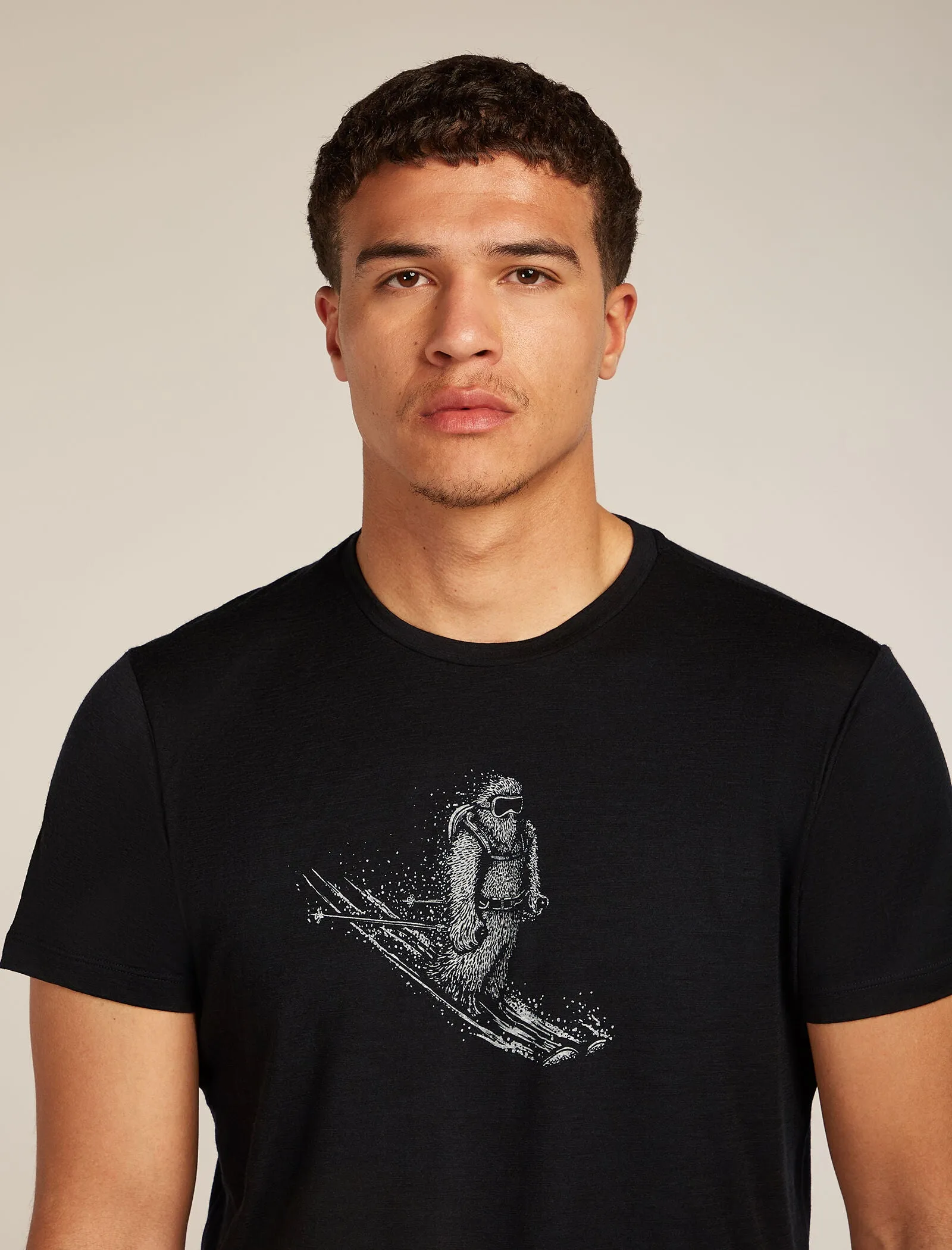 Men's Merino 150 Tech Lite Short Sleeve T-Shirt Skiing Yeti sold by Icebreaker product image thumbnail 5