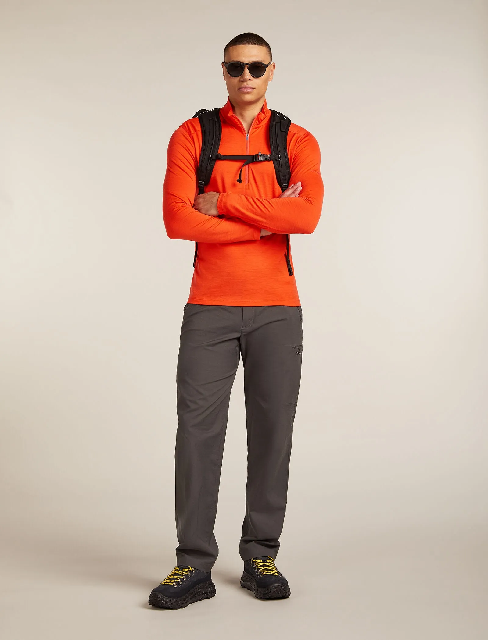 Men's Merino 200 Oasis Long Sleeve Half Zip Thermal Top sold by Icebreaker product image thumbnail 4