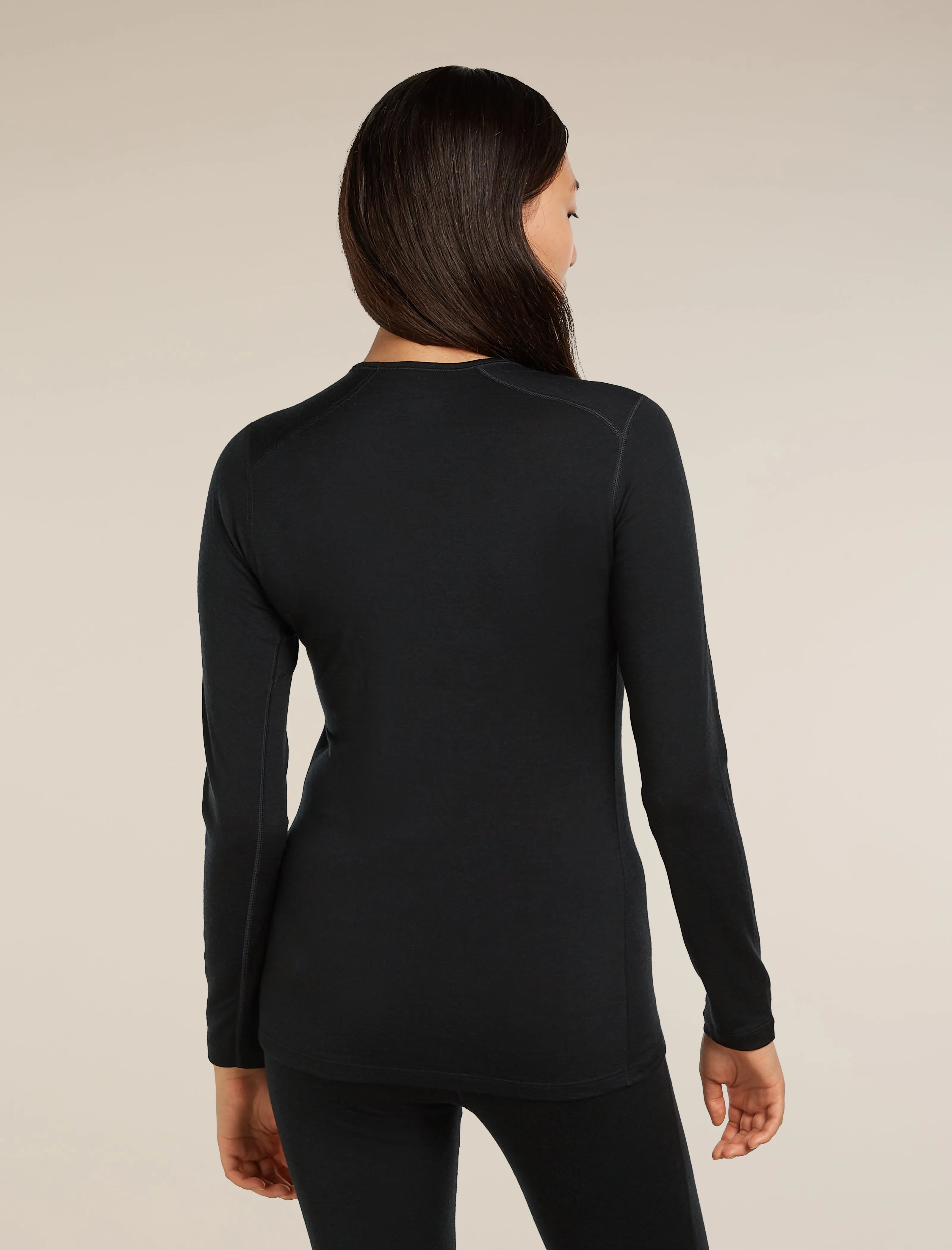 Women's Merino 200 Oasis Long Sleeve Crewe Thermal Top sold by Icebreaker product image thumbnail 2
