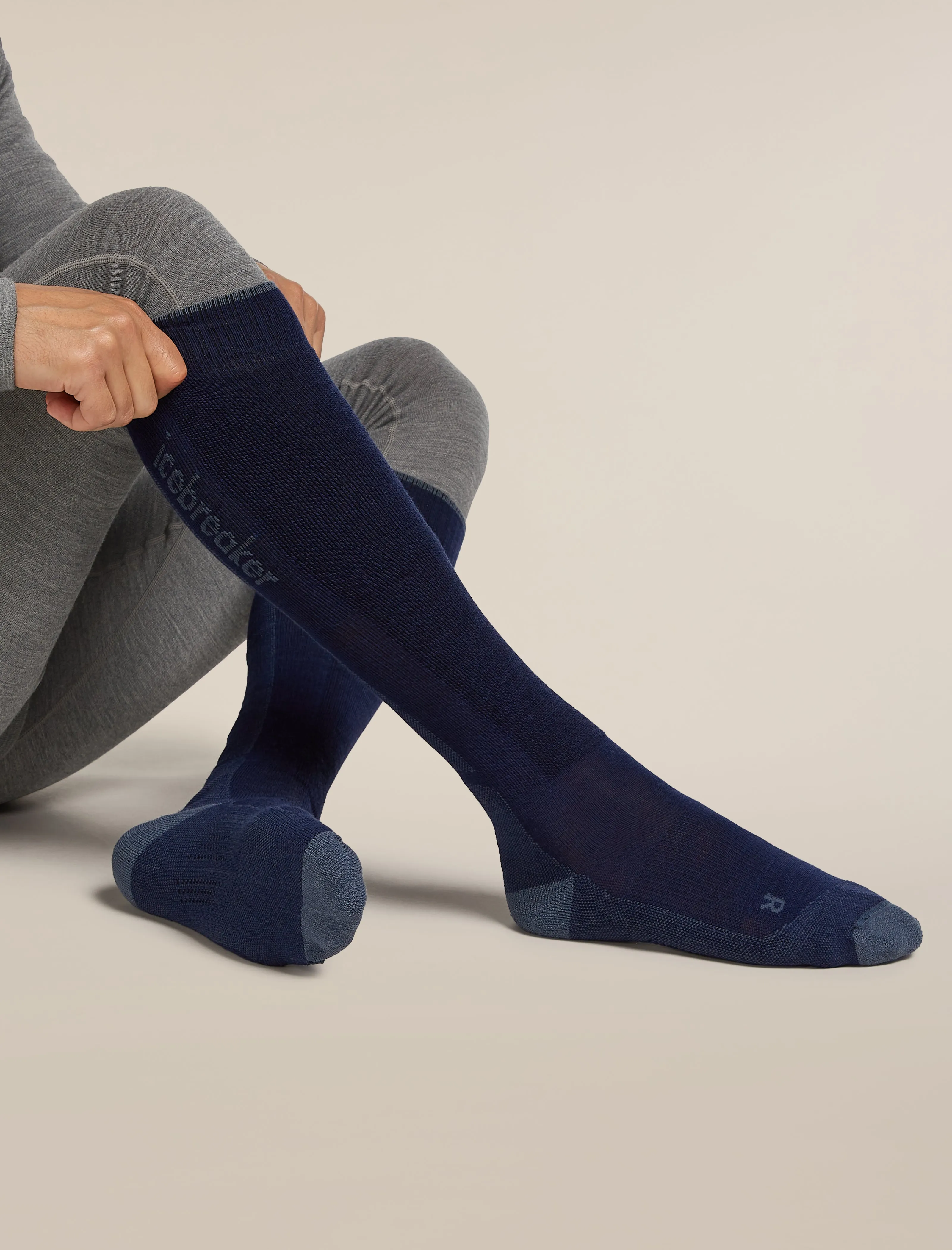 Men's Merino Ski+ Light Over The Calf Socks sold by Icebreaker product image thumbnail 2