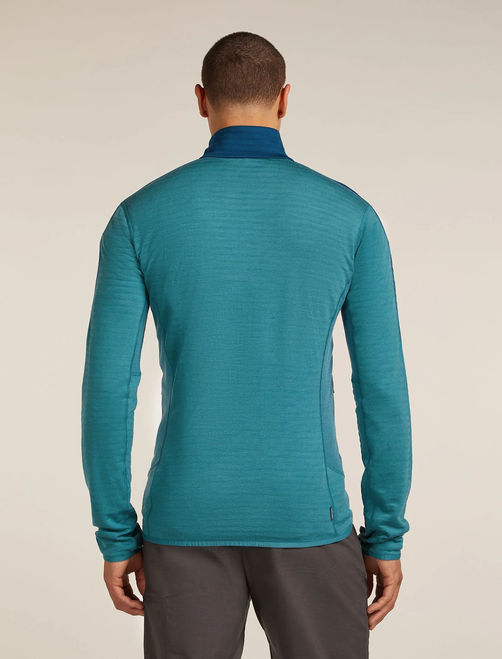 Men's Merino Blend 300 RealFleece™ Descender Long Sleeve Zip Jacket sold by Icebreaker product image thumbnail 2