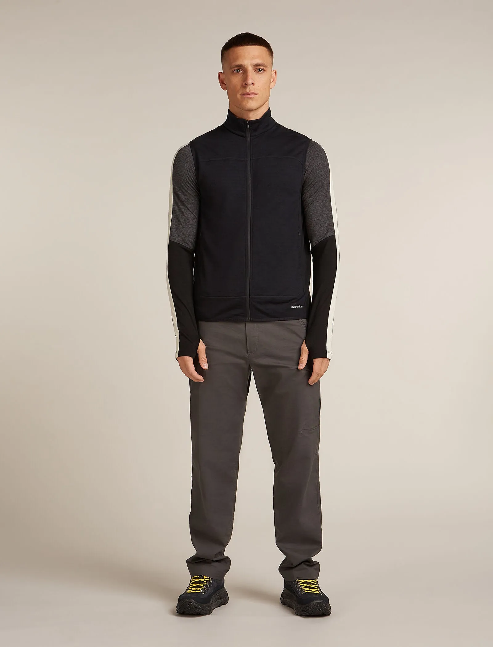 Men's Merino Blend 300 RealFleece™ Descender Vest sold by Icebreaker product image thumbnail 3