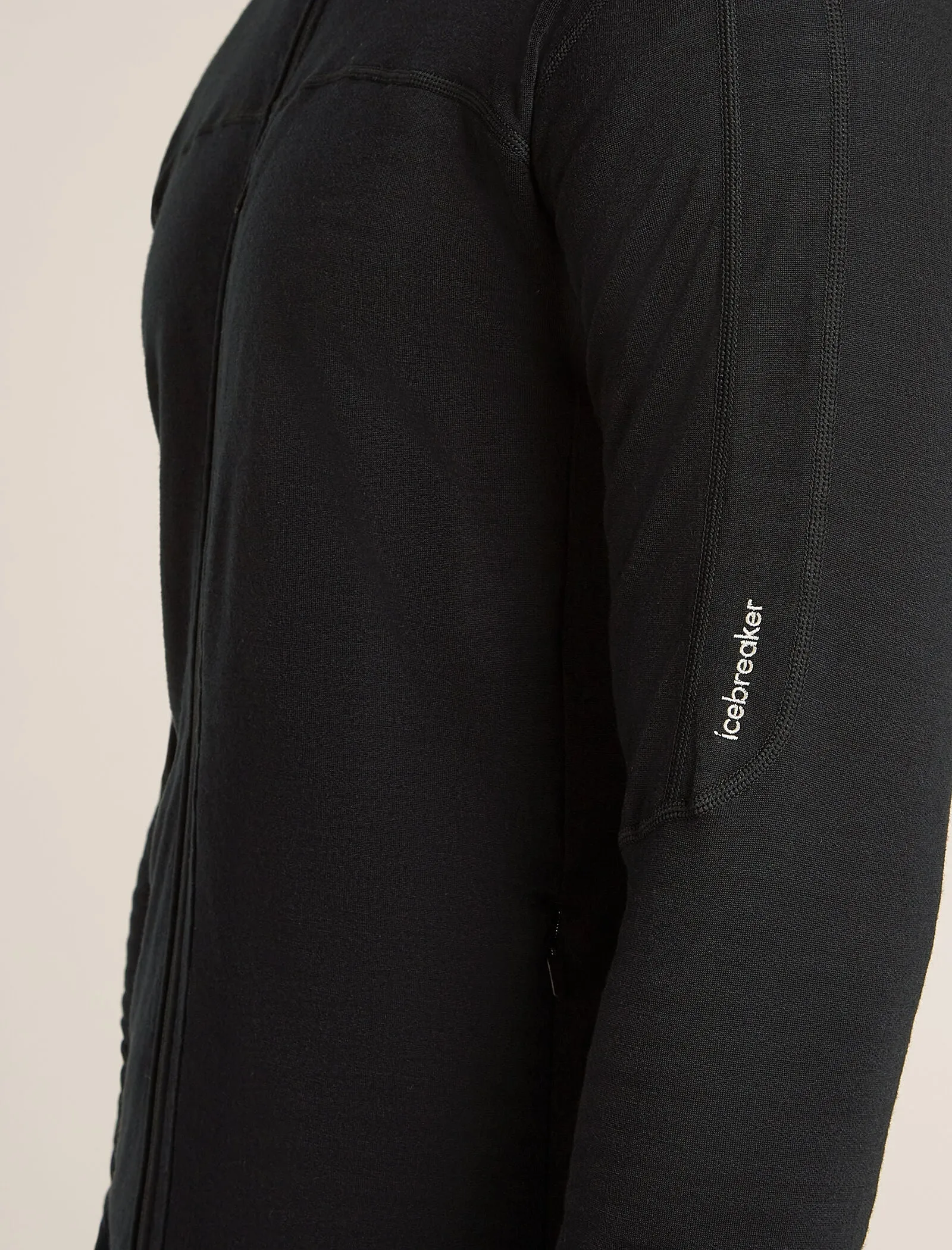 Men's Merino Blend 300 RealFleece™ Descender Long Sleeve Zip Hoodie sold by Icebreaker product image thumbnail 5