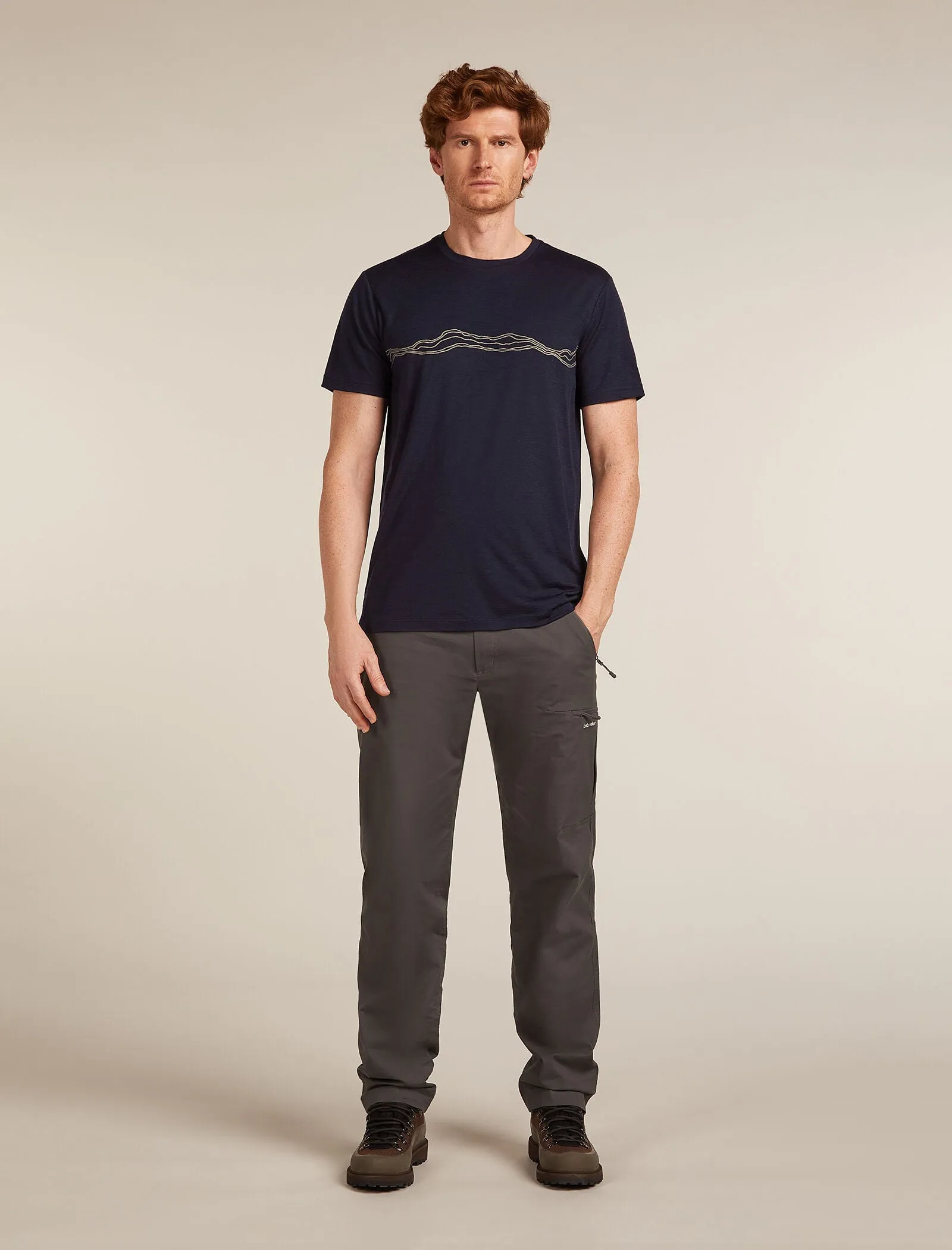 Merino 150 Tech Lite Short Sleeve T-Shirt Mountain Pulse sold by Icebreaker product image thumbnail 3